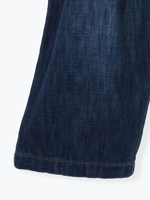 Samansa Mos2「デニム/ツイルサスペンダー付きパンツ」|その他|