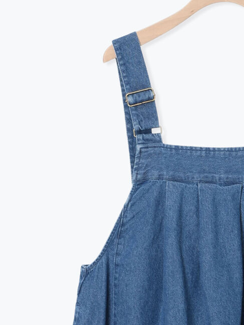 Samansa Mos2「前タックジャンパースカート」|ワンピース|