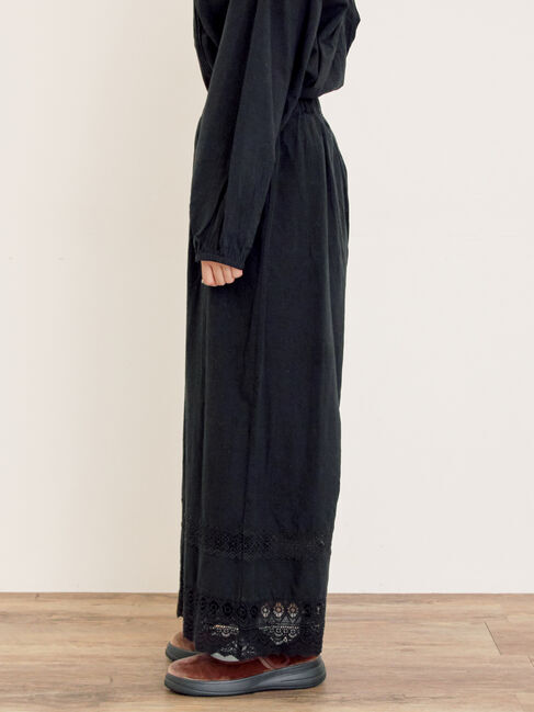 Samansa Mos2「[吸湿発熱]裾レースペチパンツ」|その他|