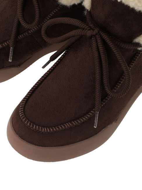 Samansa Mos2「ボアスニーカーブーツ」|ショートブーツ|