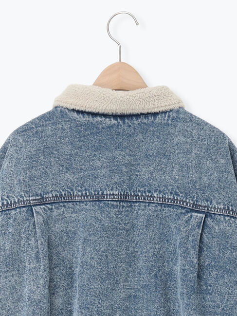 Samansa Mos2「デニムボアジャケット」|その他|