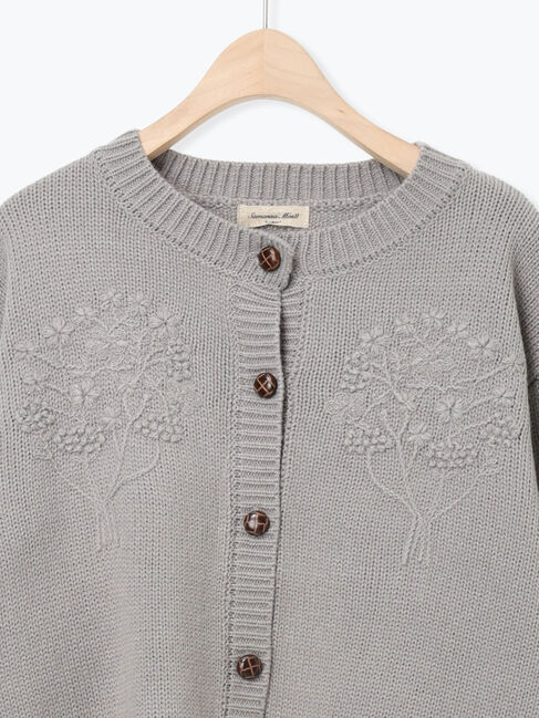 Samansa Mos2「◎刺繍カーディガン」|カーディガン|