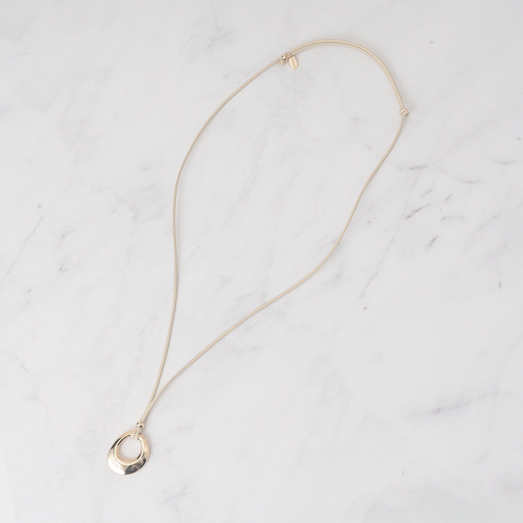 UNTITLED「リングコードトップネックレス」|ネックレス|