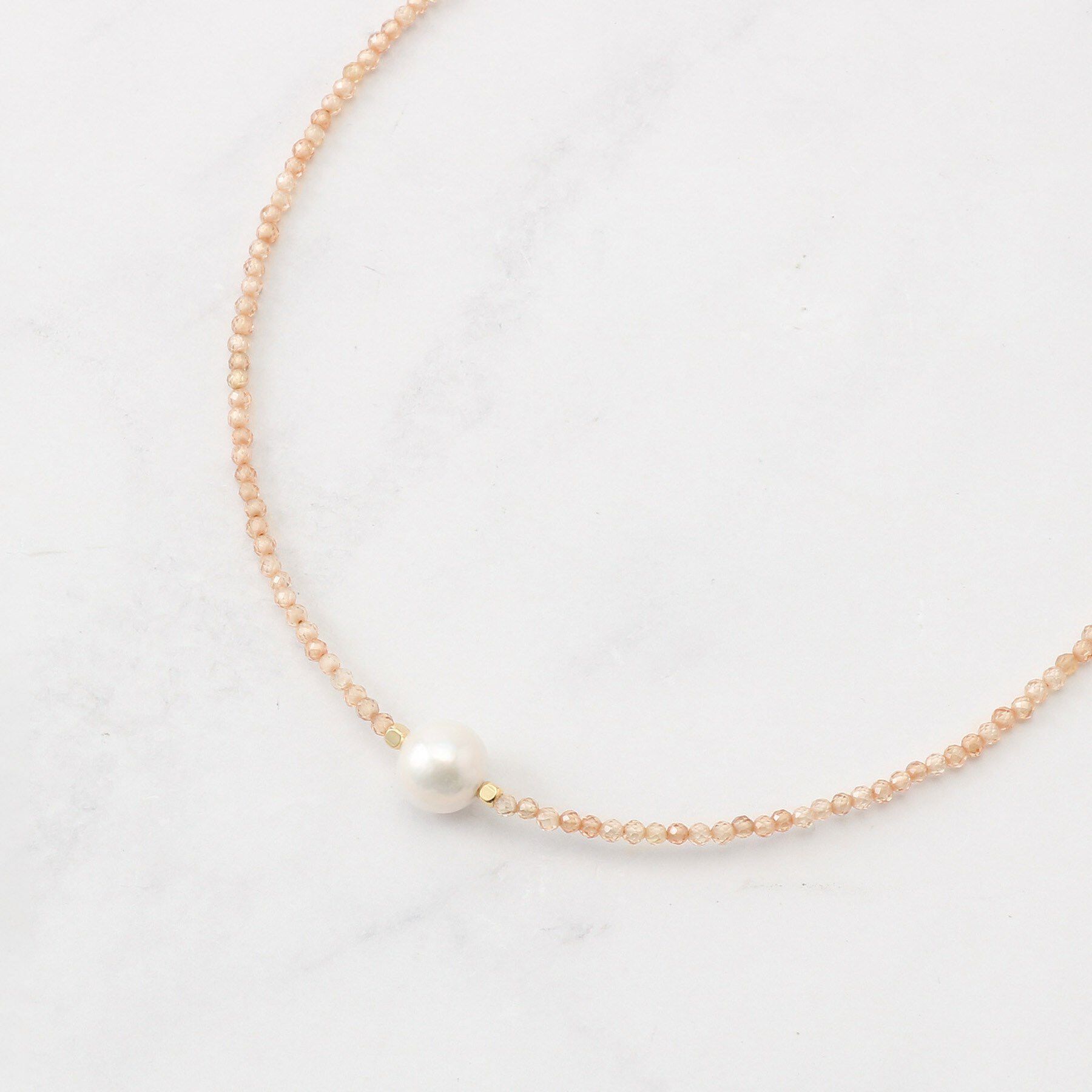 UNTITLED「シャイニービーズネックレス」|ネックレス|