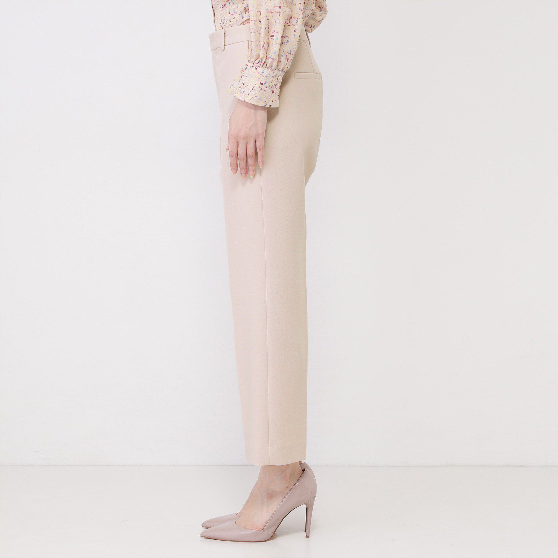 COUP DE CHANCE「【手洗い可／日本製／スーツ可】センタープレス入りストレートパンツ」|その他|