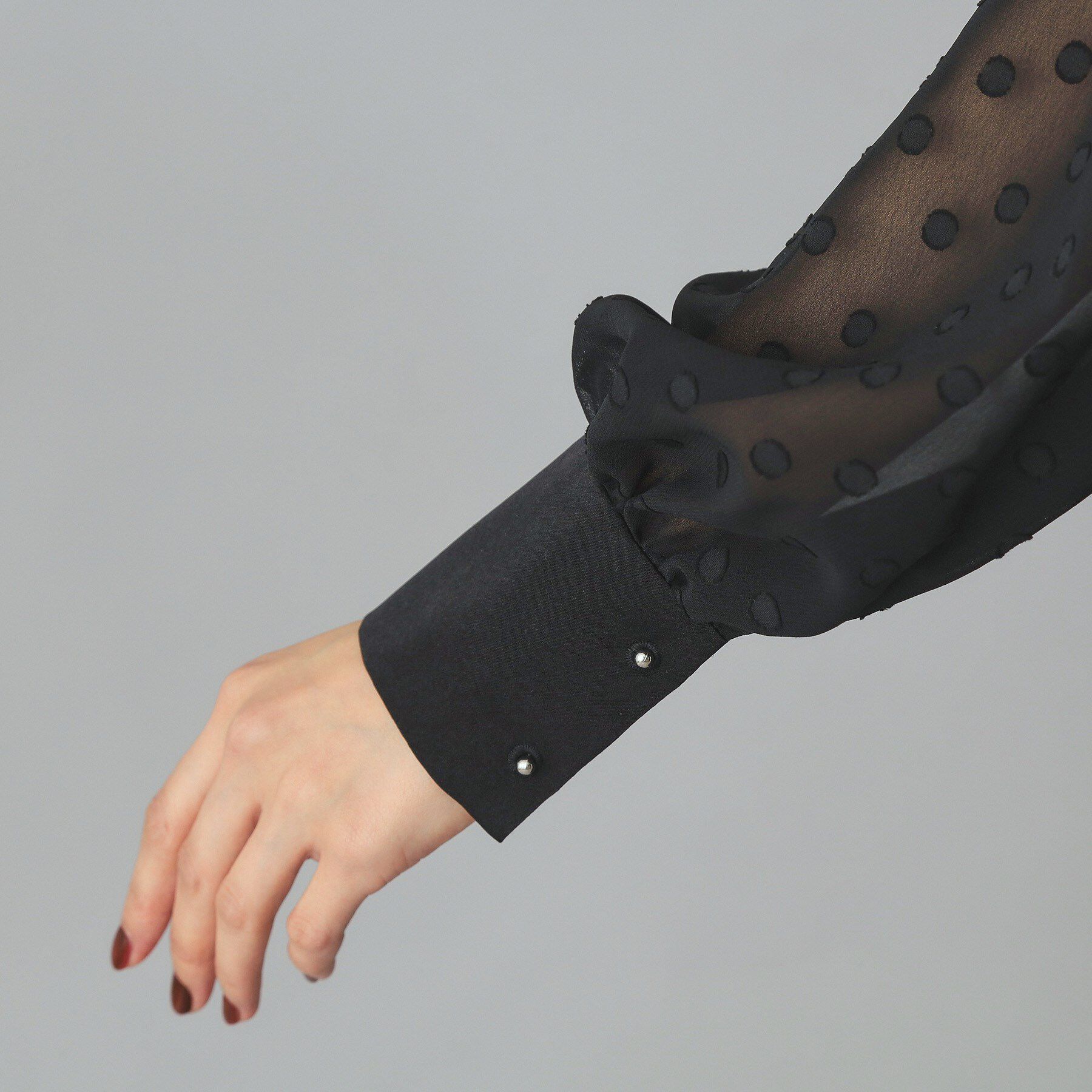 DRESSTERIOR「【otonaMUSE 11月号掲載】ダブルクロスボリュームスリーブミニワンピース」|ワンピース|