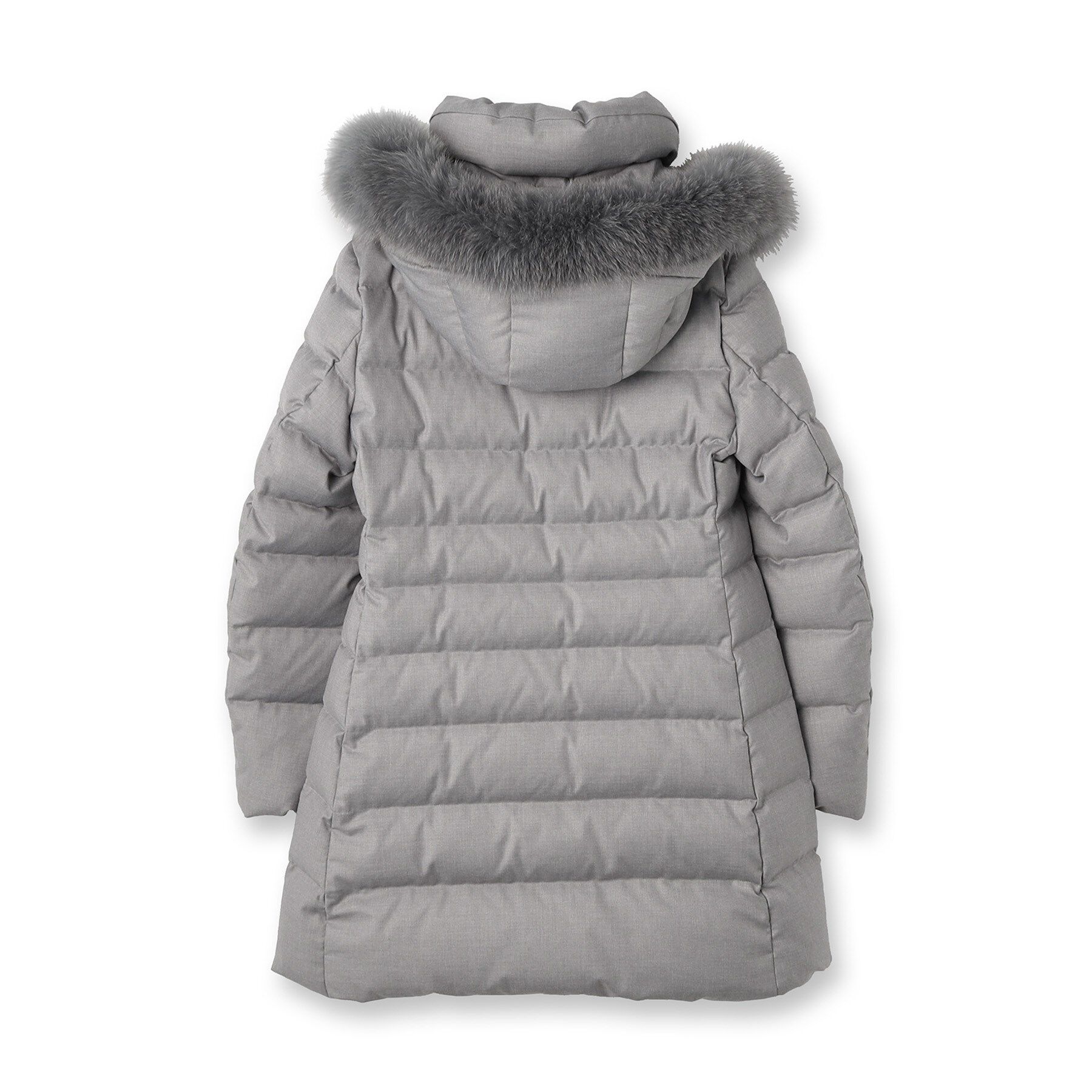 DRESSTERIOR「【CLASSY.12月号掲載/フード＆ファー取り外し可】ブルーFOXファー ホワイトグースダウン」|ダウン|