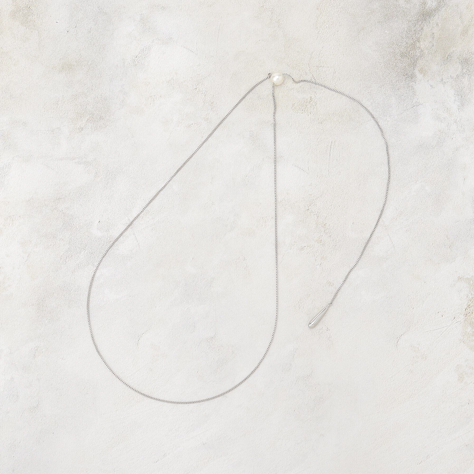 grove「パール調スライドネックレス」|ネックレス|