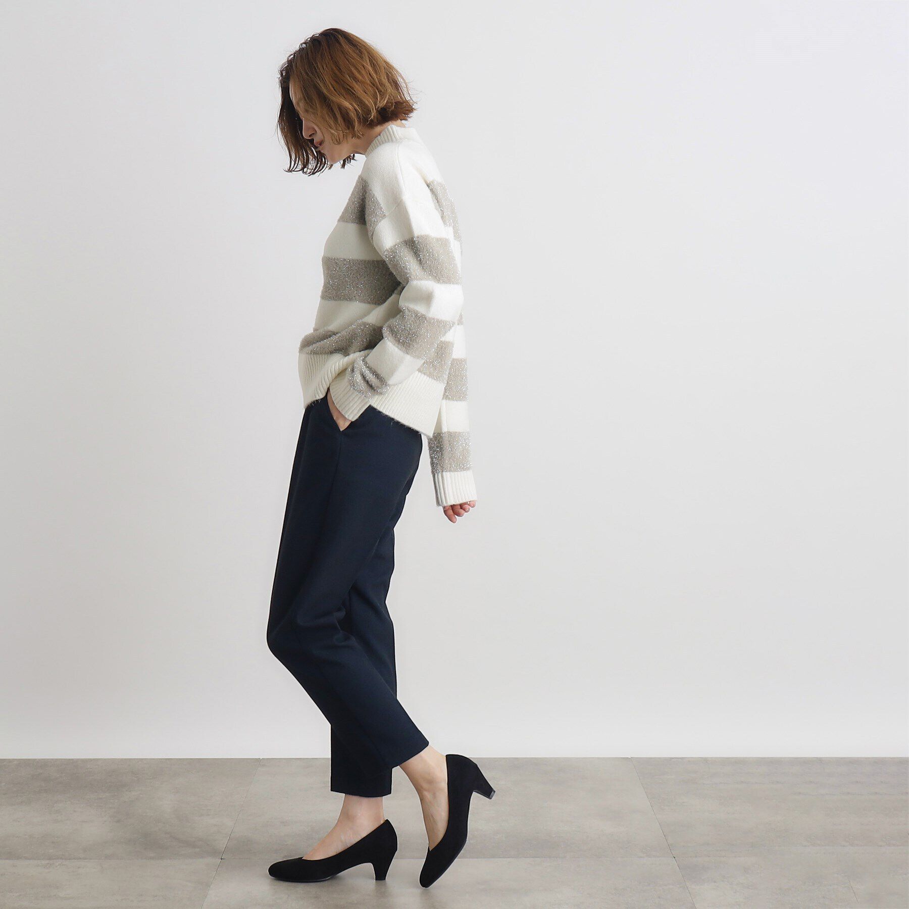 grove「メランジテーパードパンツ」|その他|