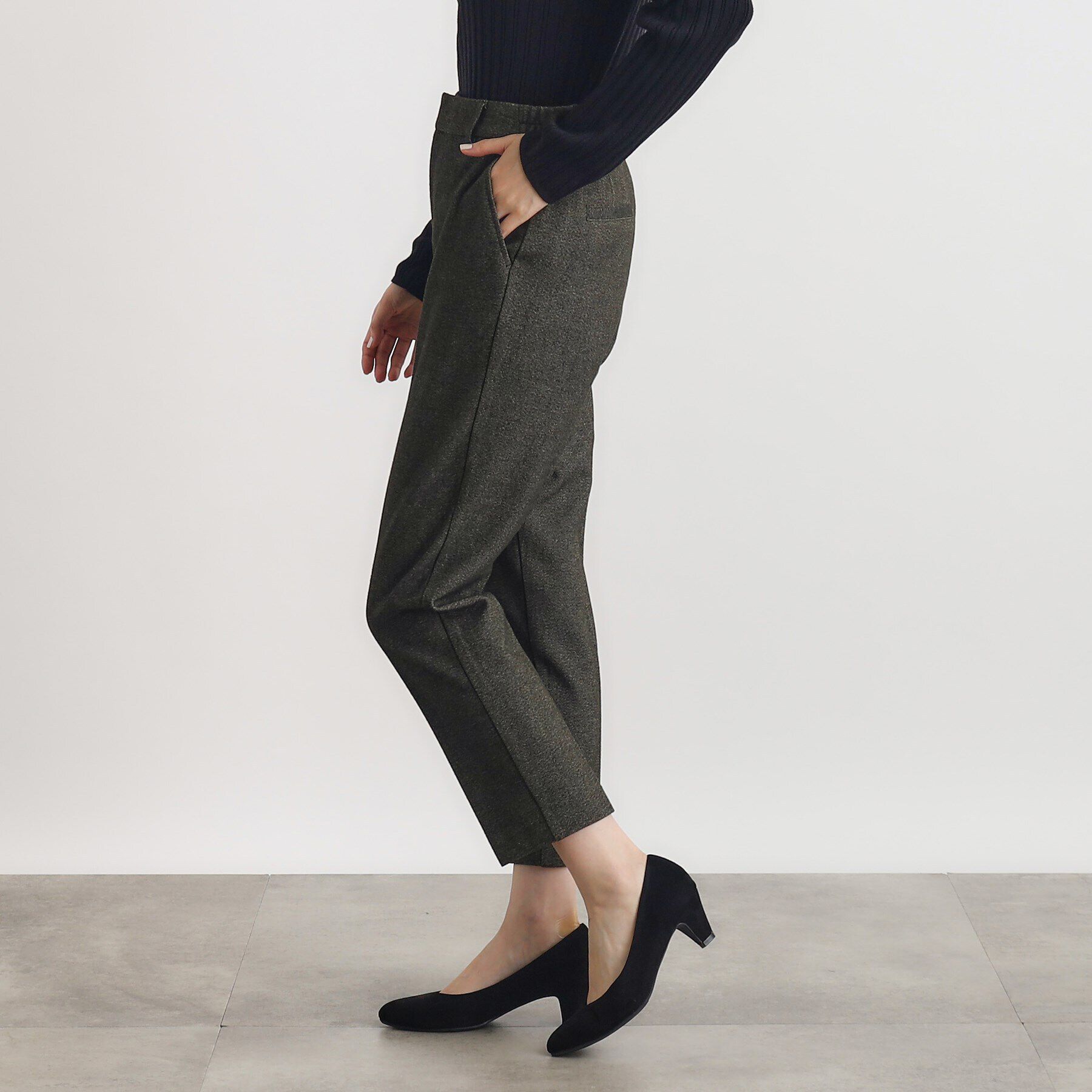 grove「メランジテーパードパンツ」|その他|