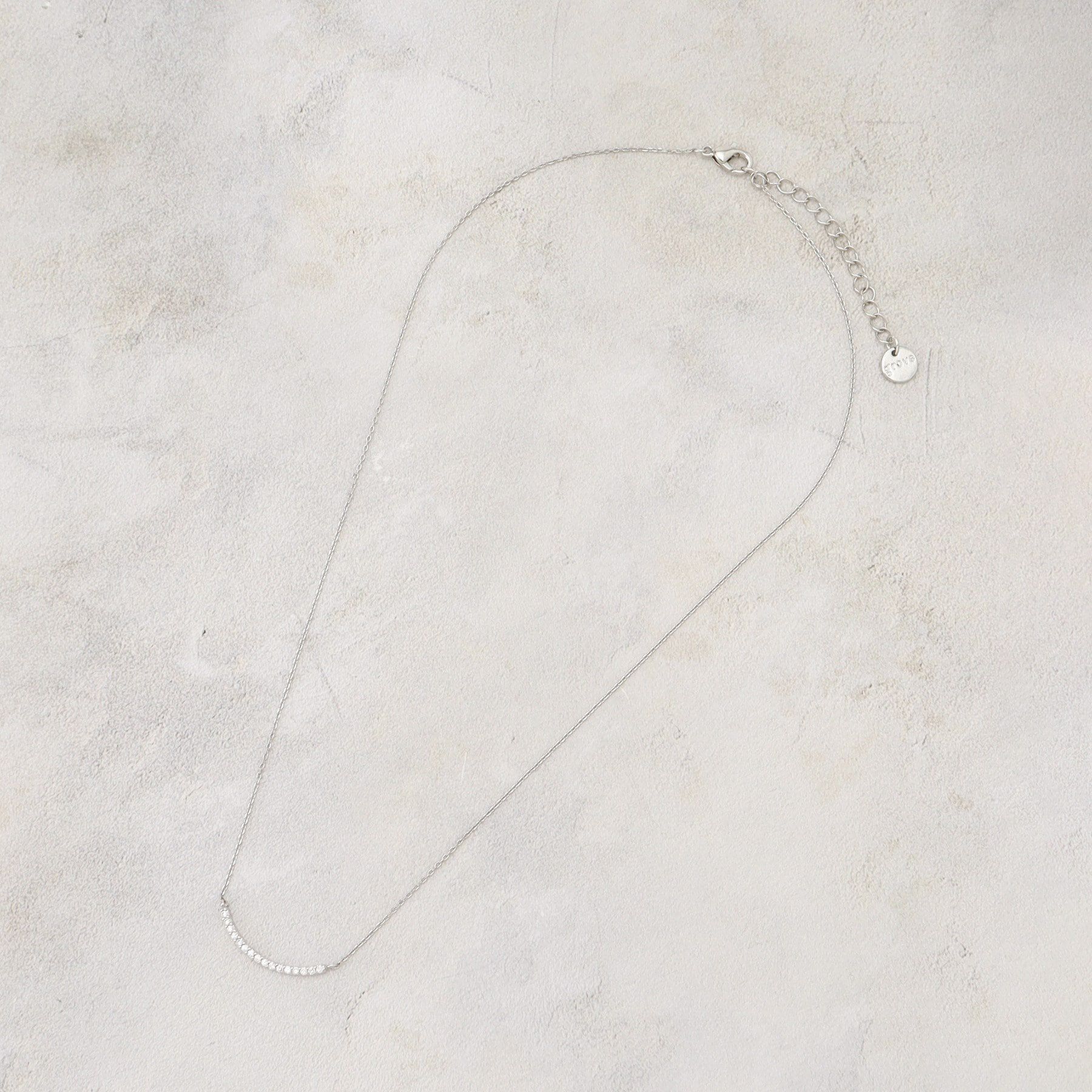 grove「キュービックビジューショートネック」|ネックレス|