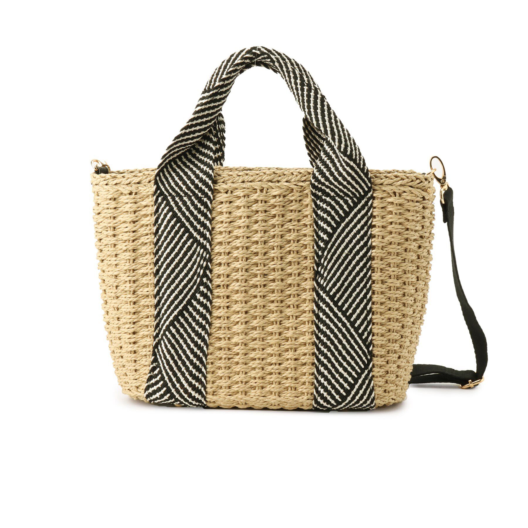 grove「ペーパー巾着コードラメ2WAYトート」|トートバッグ|