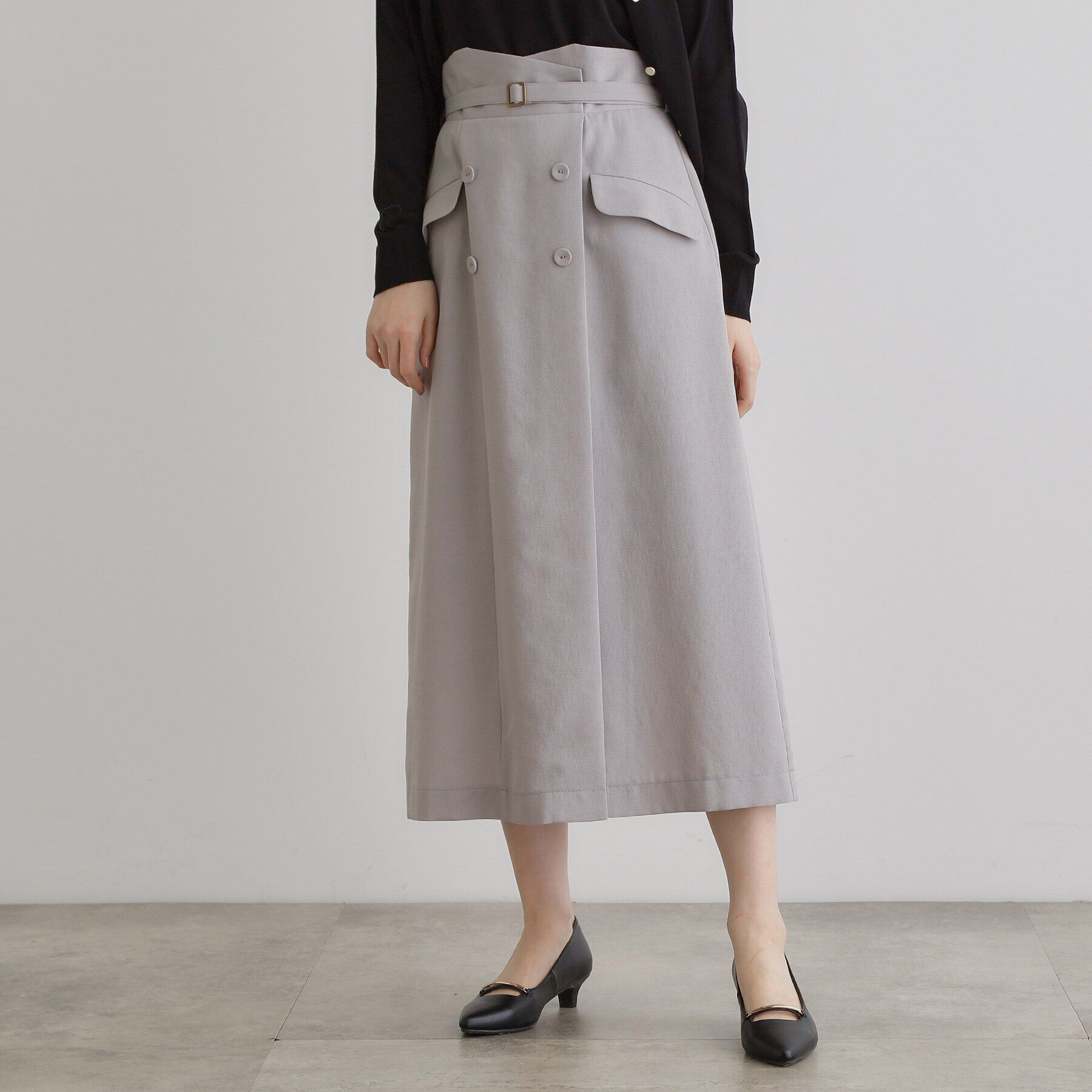 grove「カナパトレンチライクスカート」|スカート|
