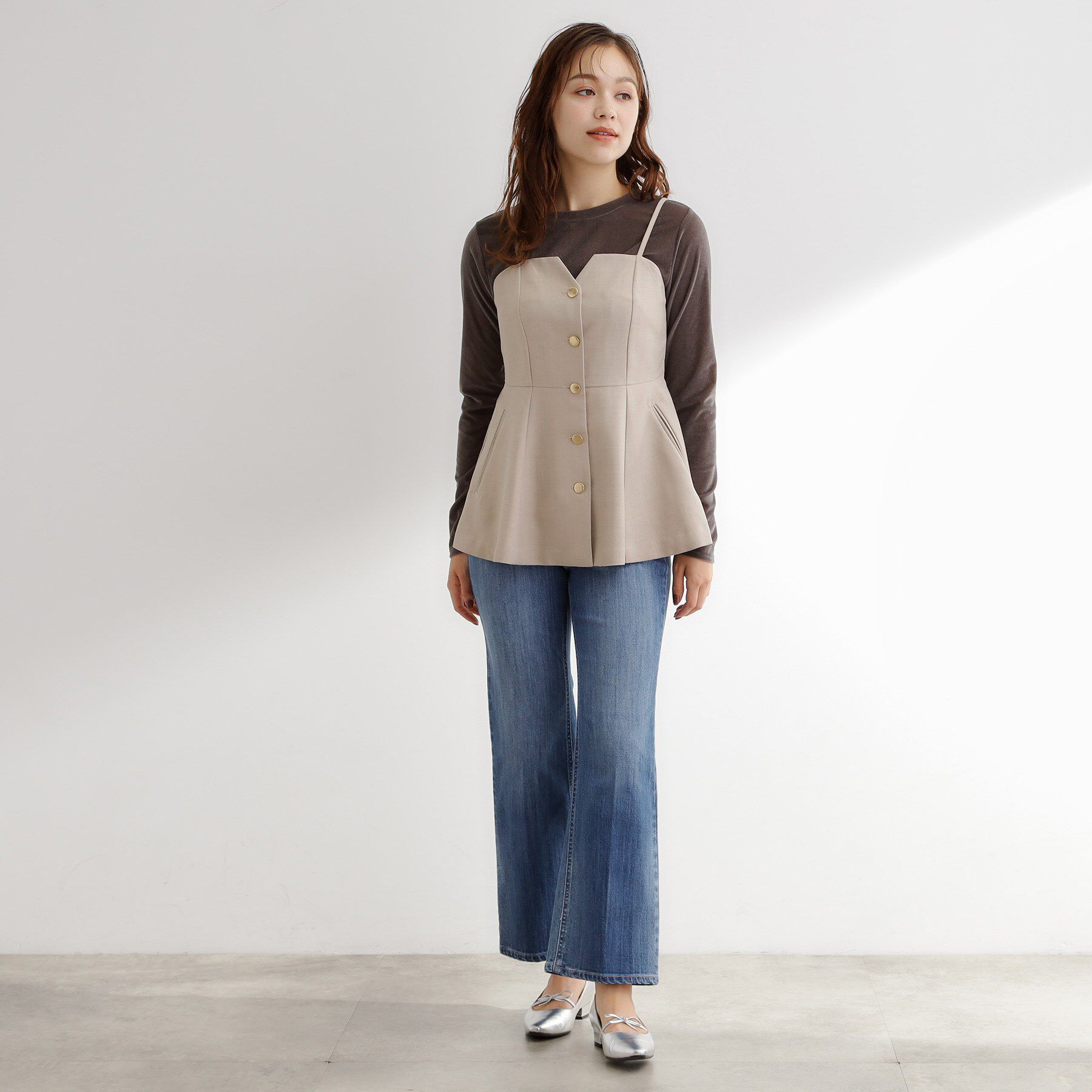 grove「【カセット服】主役級キャミビスチェ」|シャツ・ブラウス|