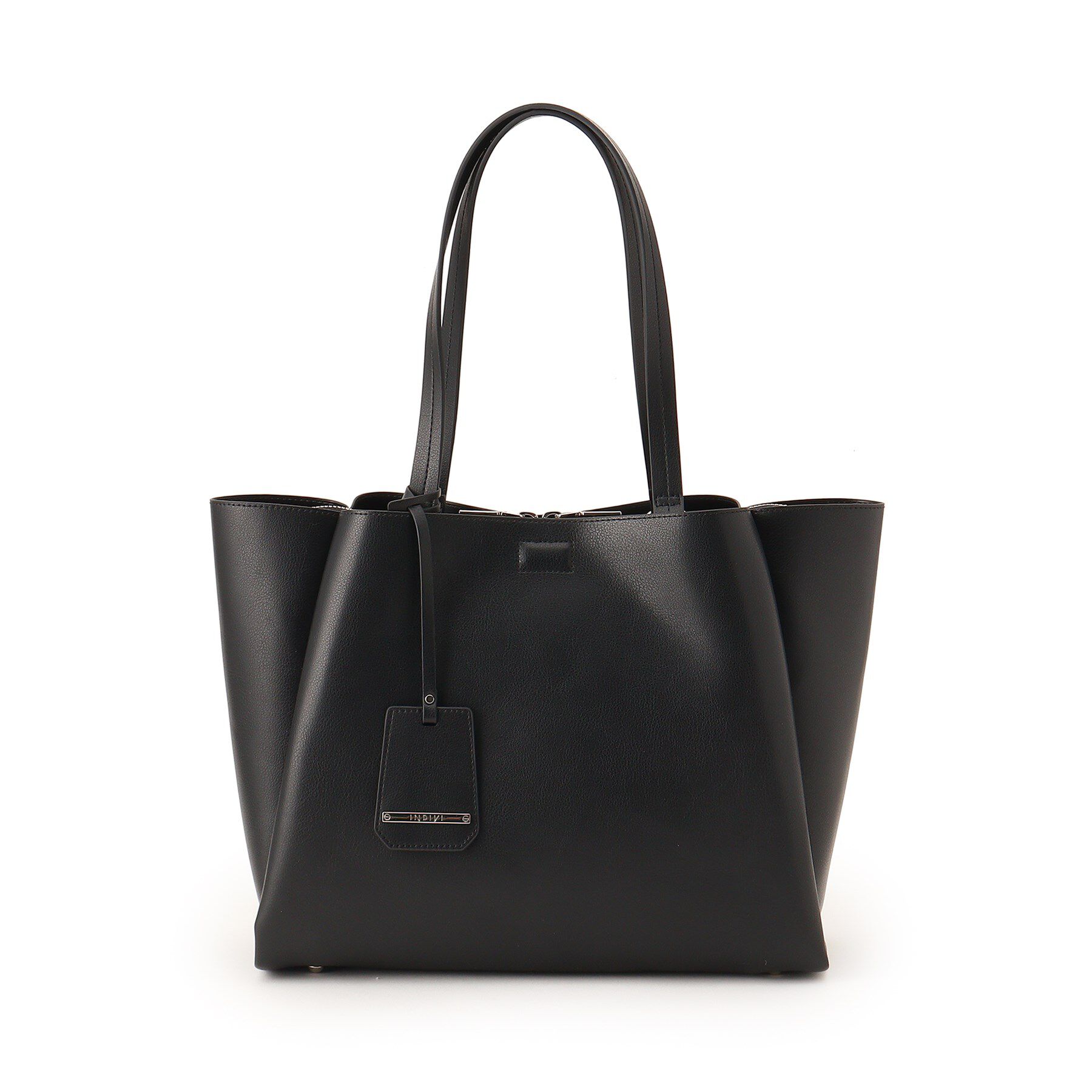 INDIVI「【セレモニー/入卒/A4収納可能】タックキャリアBAG」|トートバッグ|