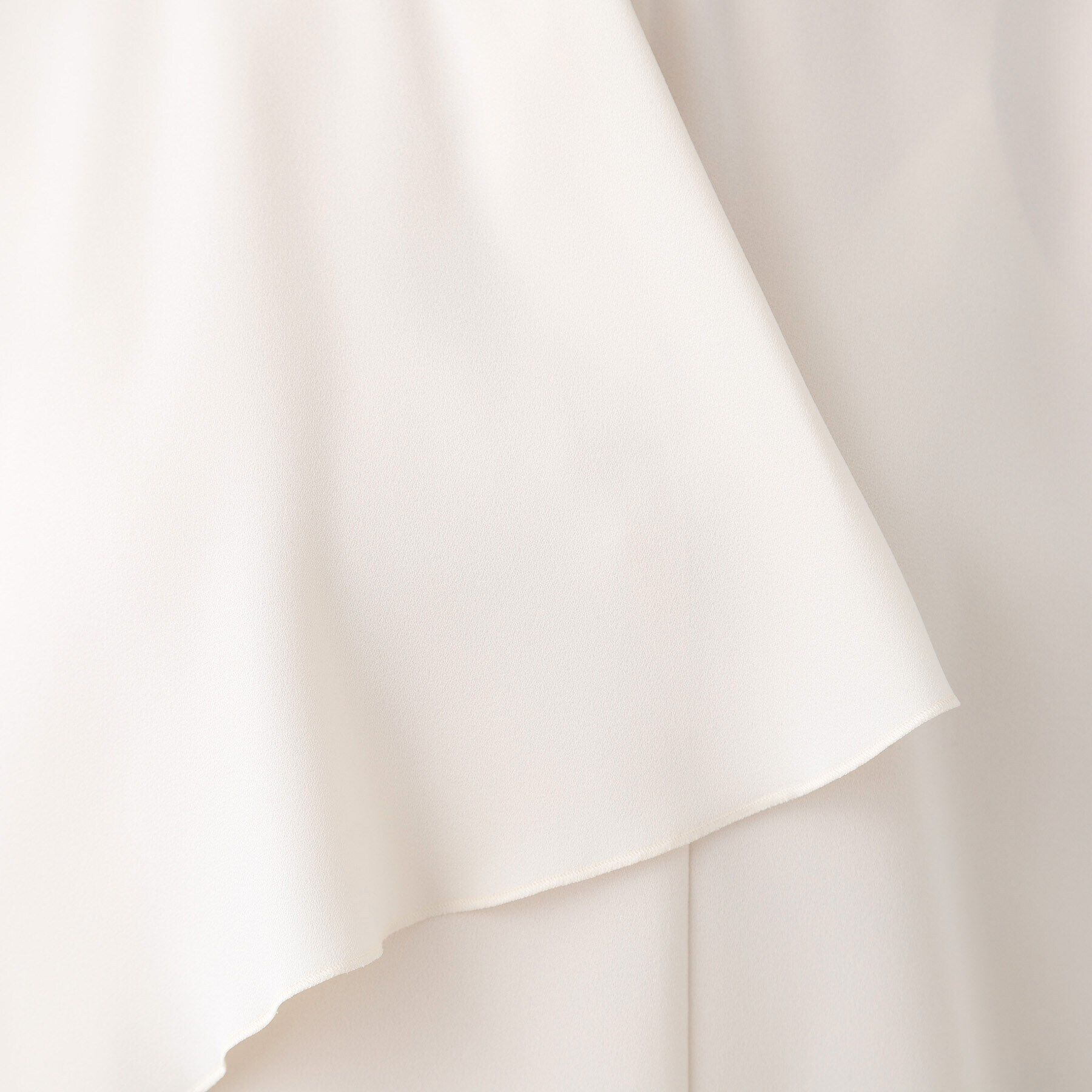 INDIVI「【洗える／UVケア】ヨークフリルブラウス」|シャツ・ブラウス|