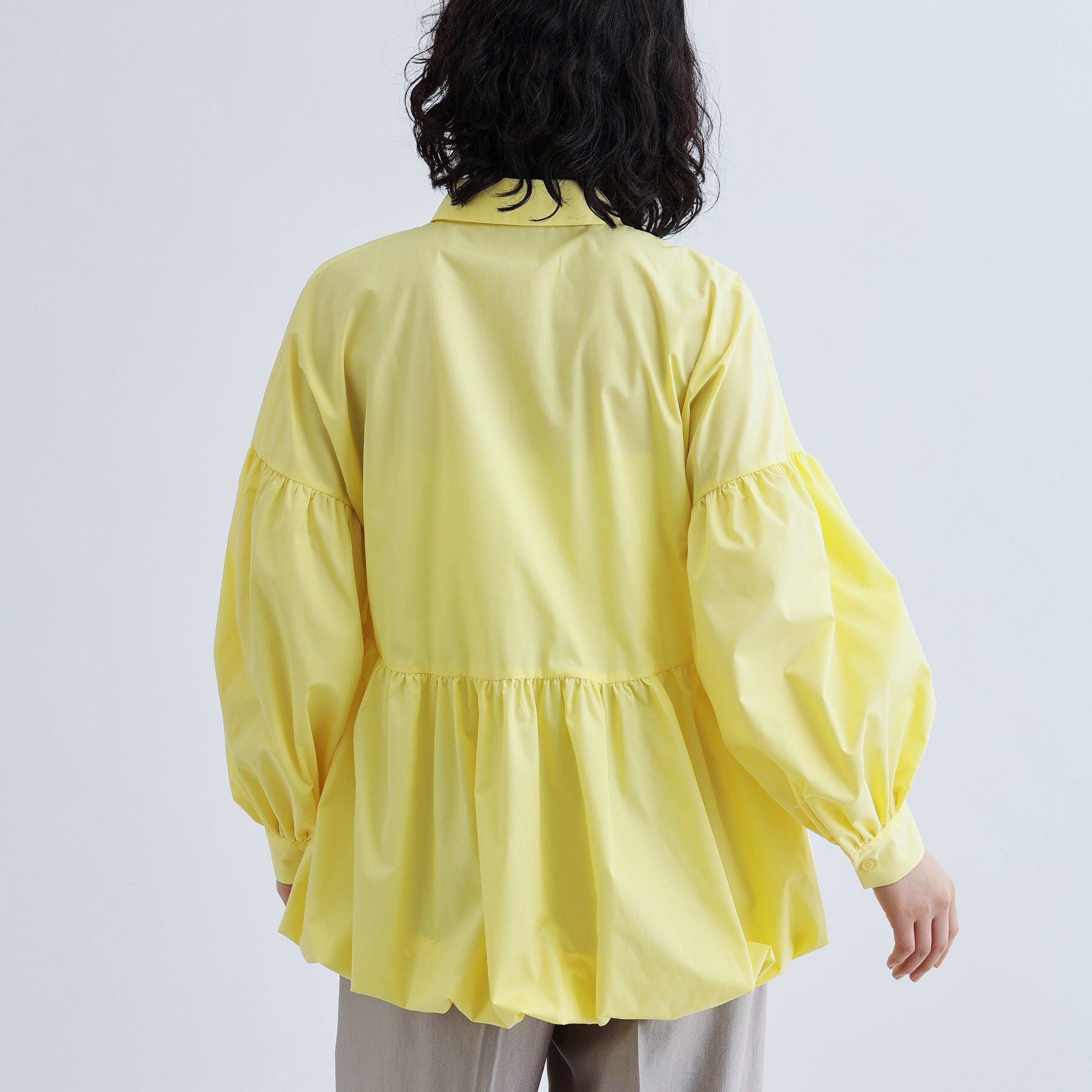 GALLEST「バルーンペプラムブラウス」|シャツ・ブラウス|