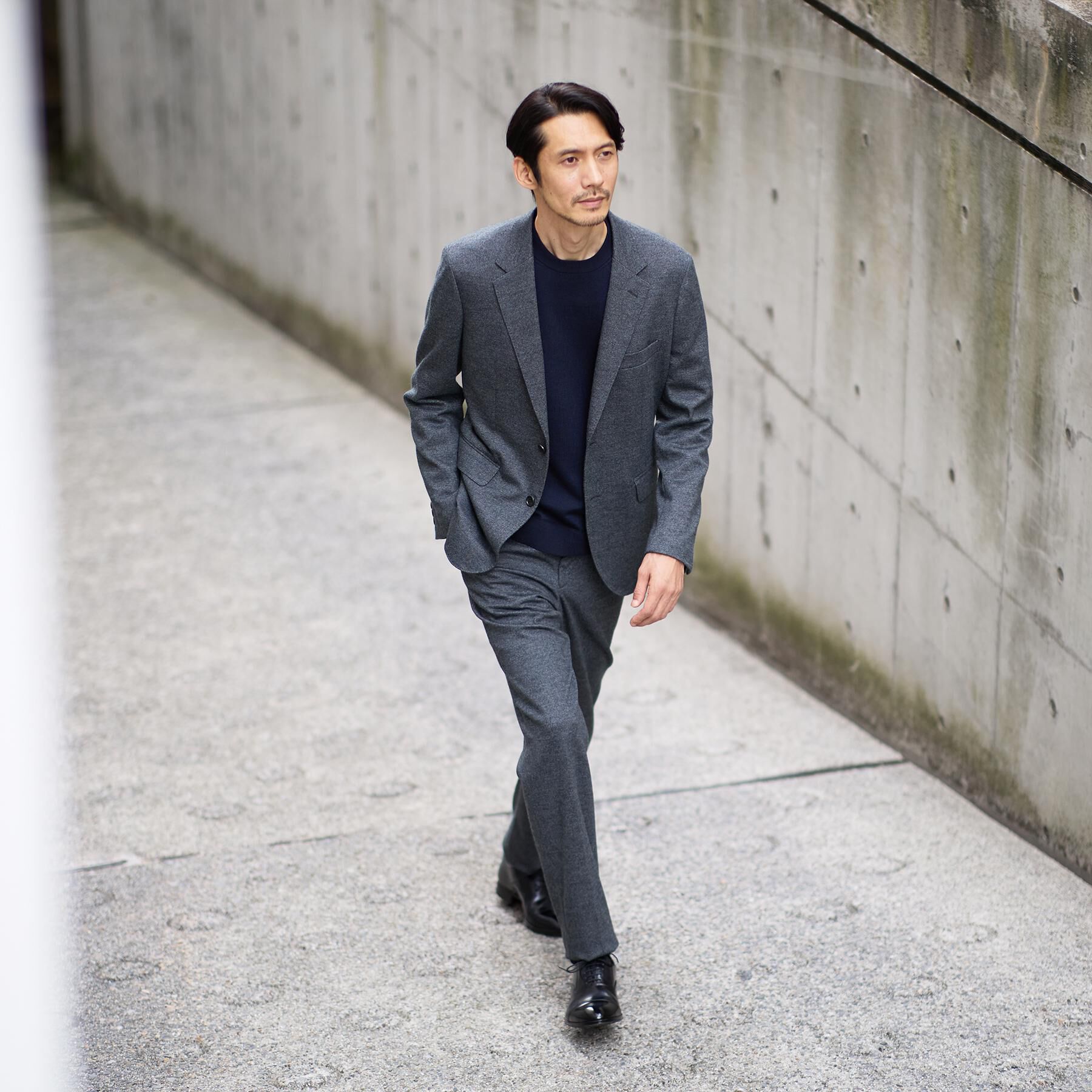 TAKEO KIKUCHI「【Sサイズ～】尾州織 ピンヘッドムリネ パンツ」|その他|