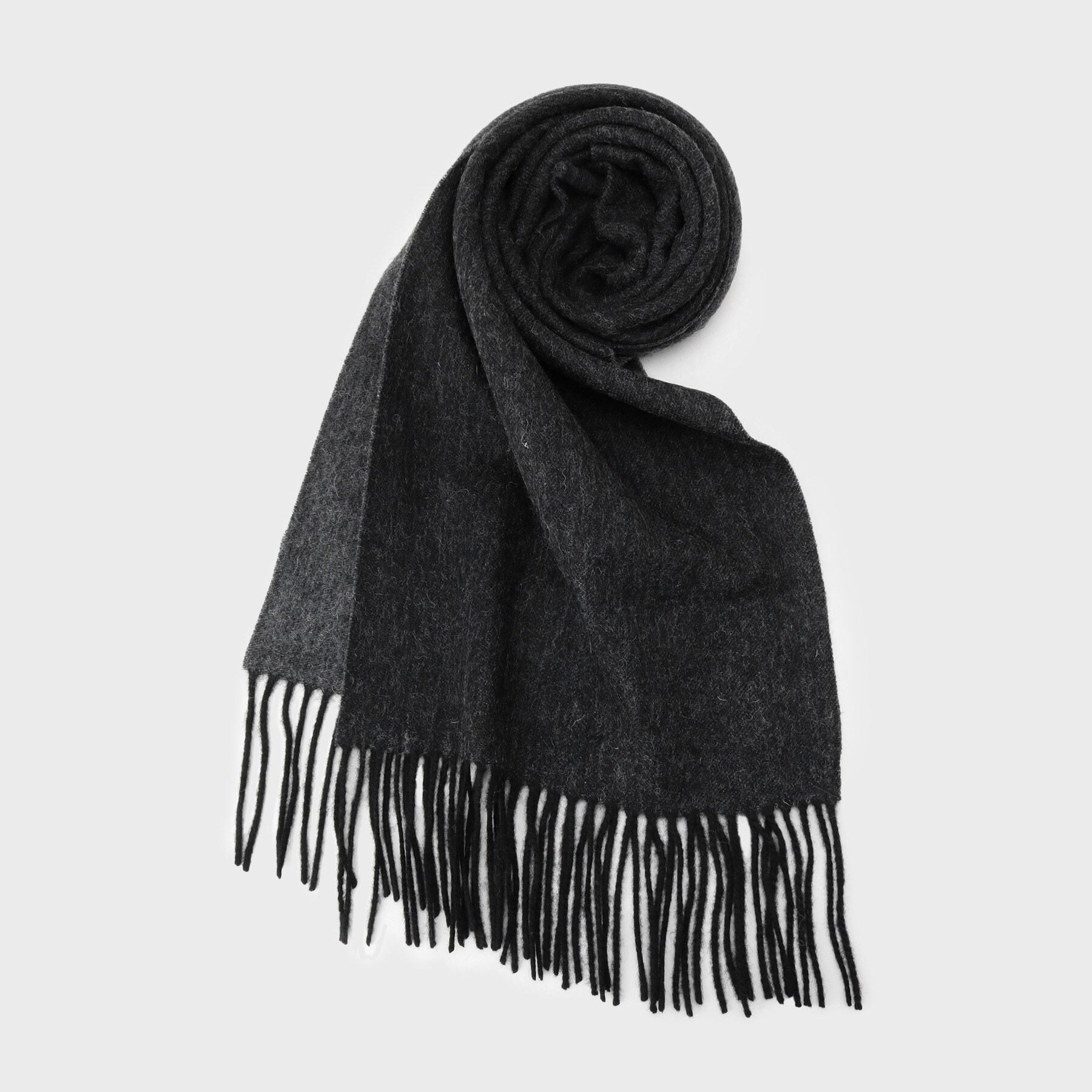 TAKEO KIKUCHI「【ラッピング巾着セット】カシミヤブレンド リバーシブルマフラー」|ストール|