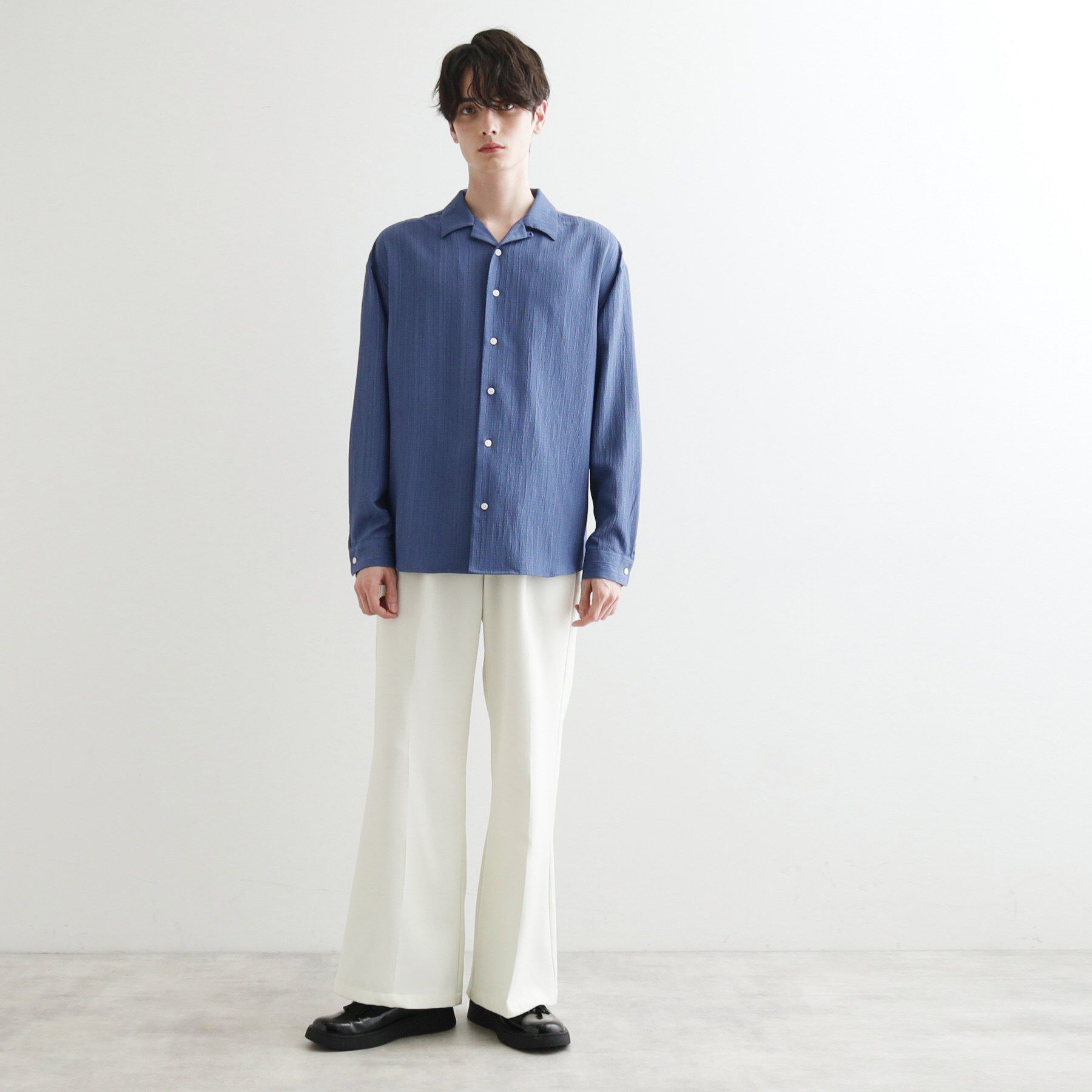 tk.TAKEO KIKUCHI「シアー楊柳シャツ」|シャツ・ブラウス|