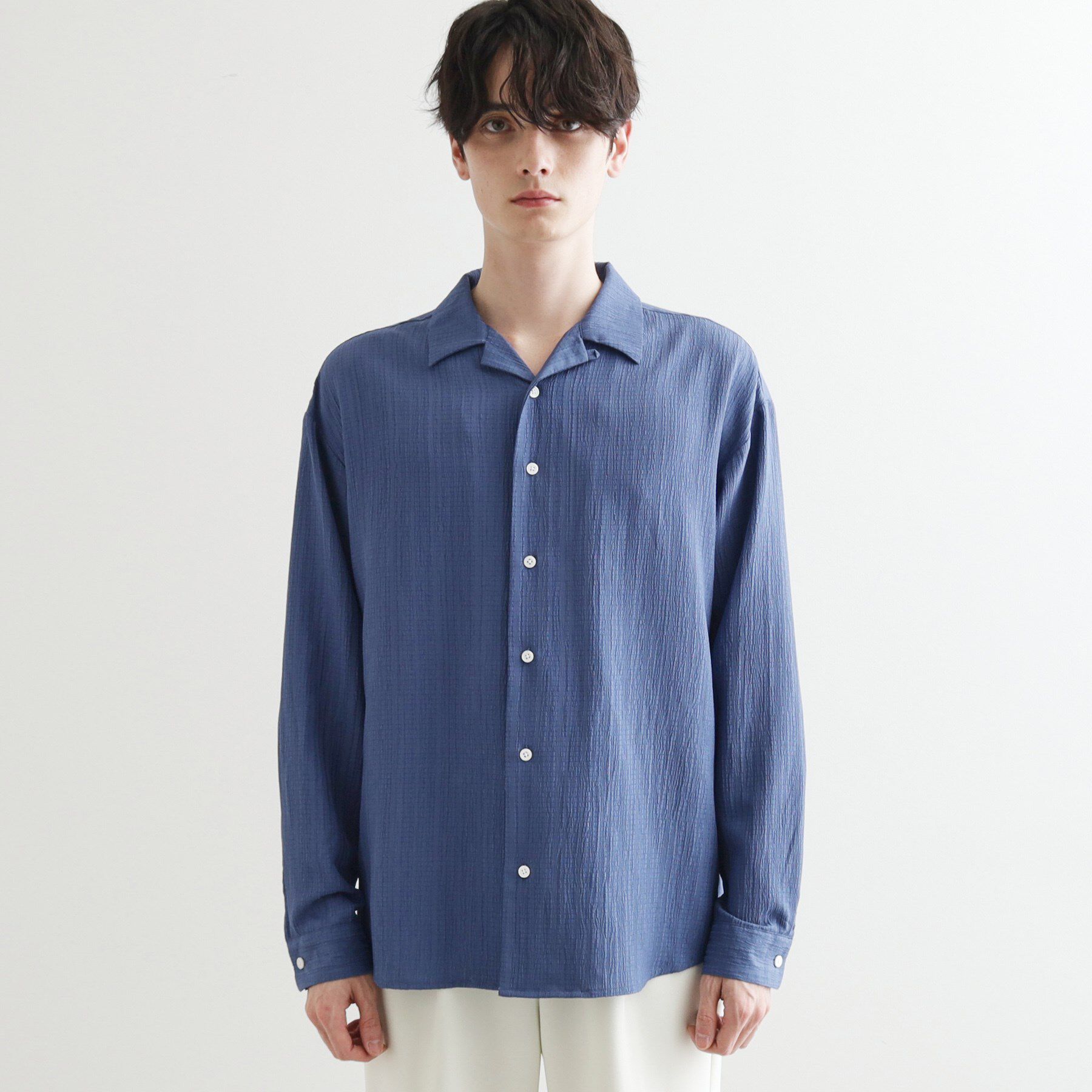 tk.TAKEO KIKUCHI「シアー楊柳シャツ」|シャツ・ブラウス|