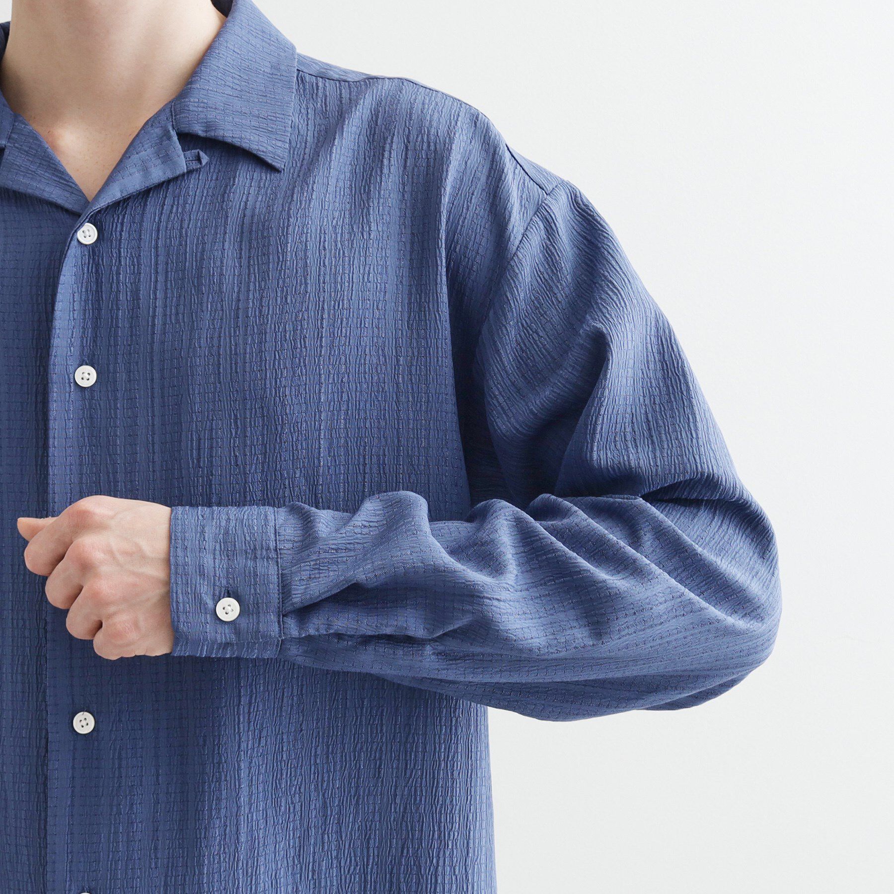 tk.TAKEO KIKUCHI「シアー楊柳シャツ」|シャツ・ブラウス|