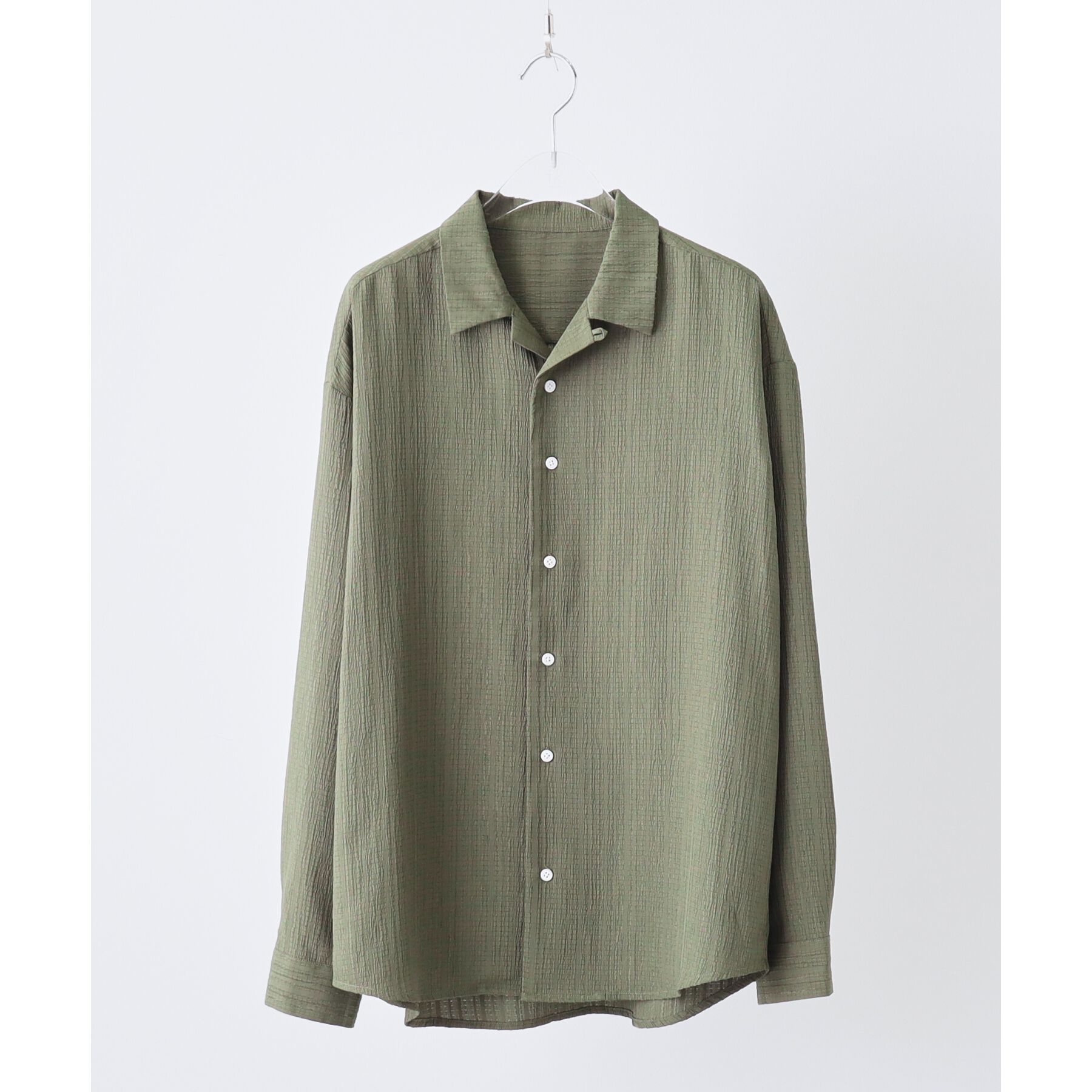 tk.TAKEO KIKUCHI「シアー楊柳シャツ」|シャツ・ブラウス|