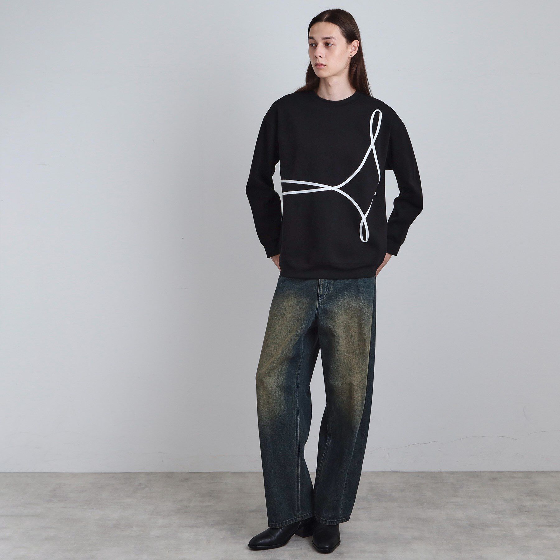 tk.TAKEO KIKUCHI「テープブライトスウェット」|パーカー|