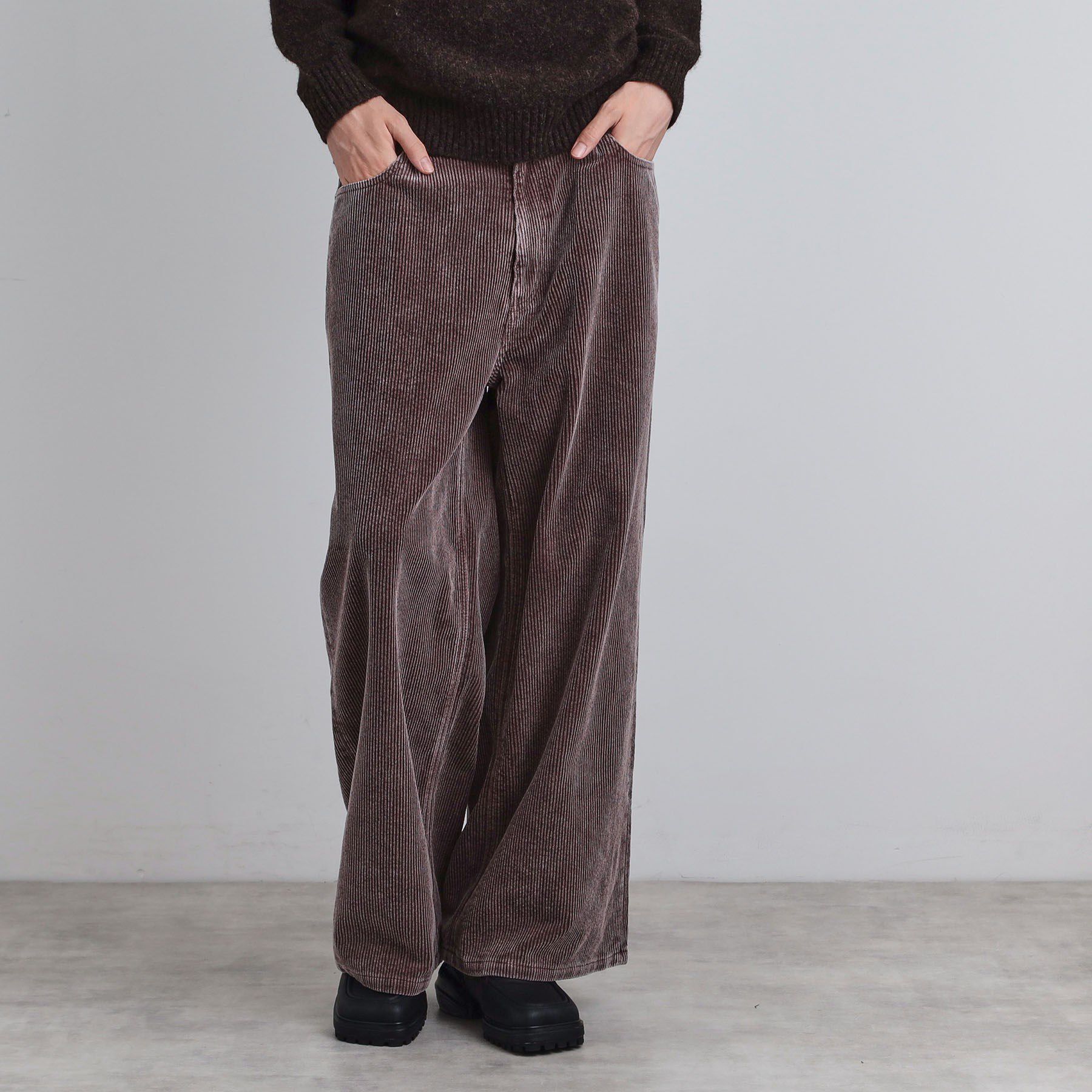tk.TAKEO KIKUCHI「ヴインテージライクコーデユロイパンツ」|その他|ブラウン(043)