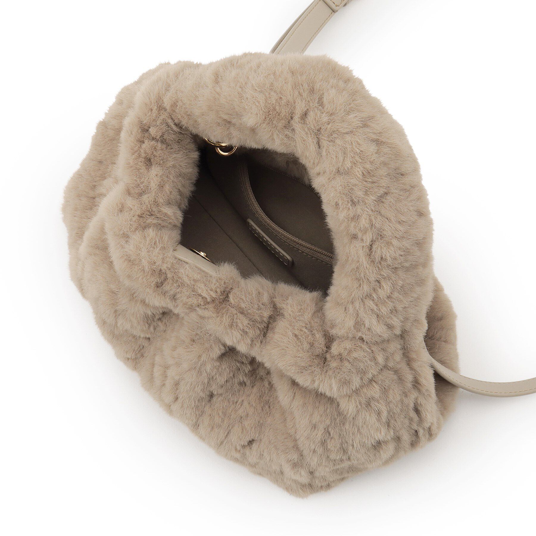 index「【2WAY】フェイクファーショルダーBAG」|ハンドバッグ|