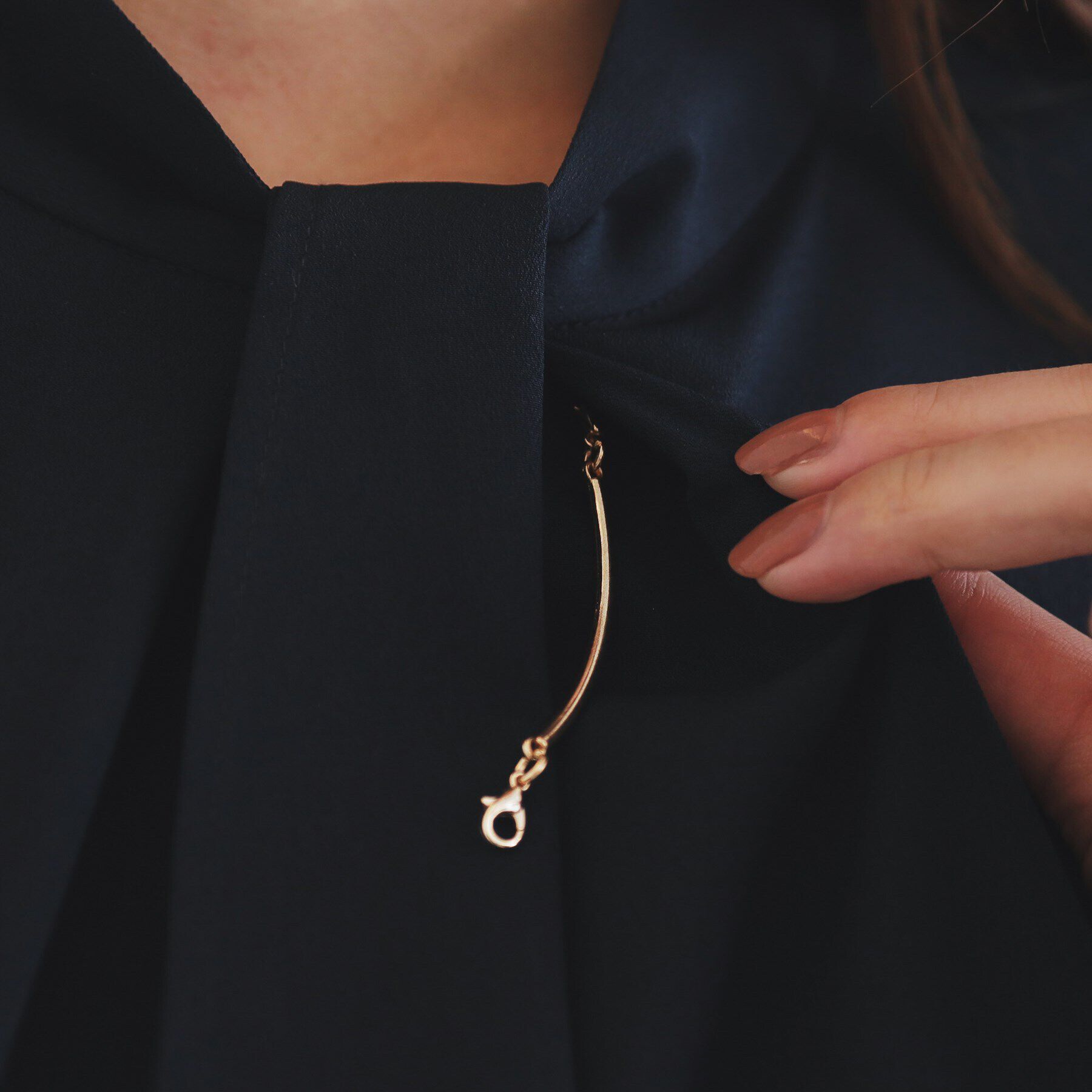 index「《XS-LLsize》通勤・セレモニー対応/ボウタイブラウス/取り外しパーツ付き 【洗濯機洗い可/防」|シャツ・ブラウス|