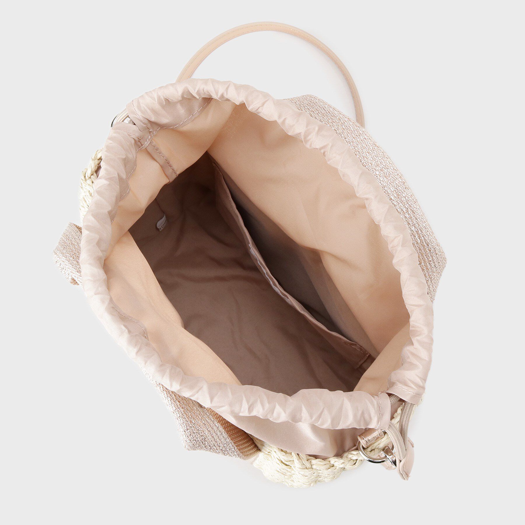 OPAQUE.CLIP「【2WAY】スクエアミドルペーパーかごバッグ」|ショルダー・メッセンジャー|