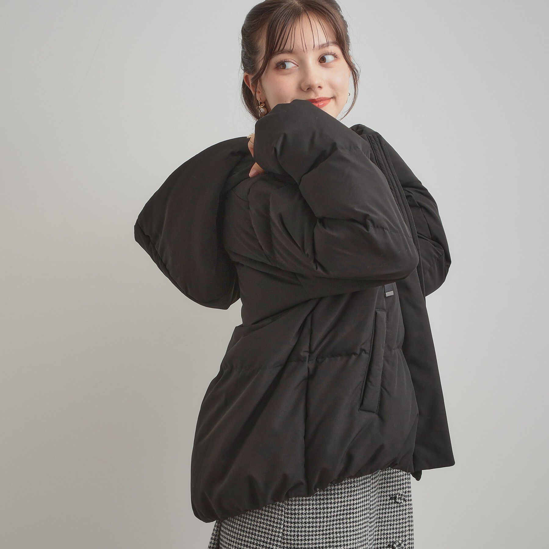 Couture broach「【冬の名品・撥水】愛されダウン」|ダウン|