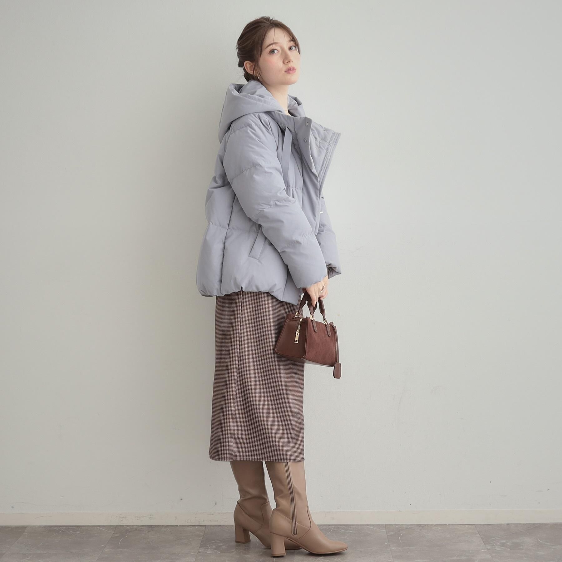 Couture broach「【冬の名品・撥水】愛されダウン」|ダウン|