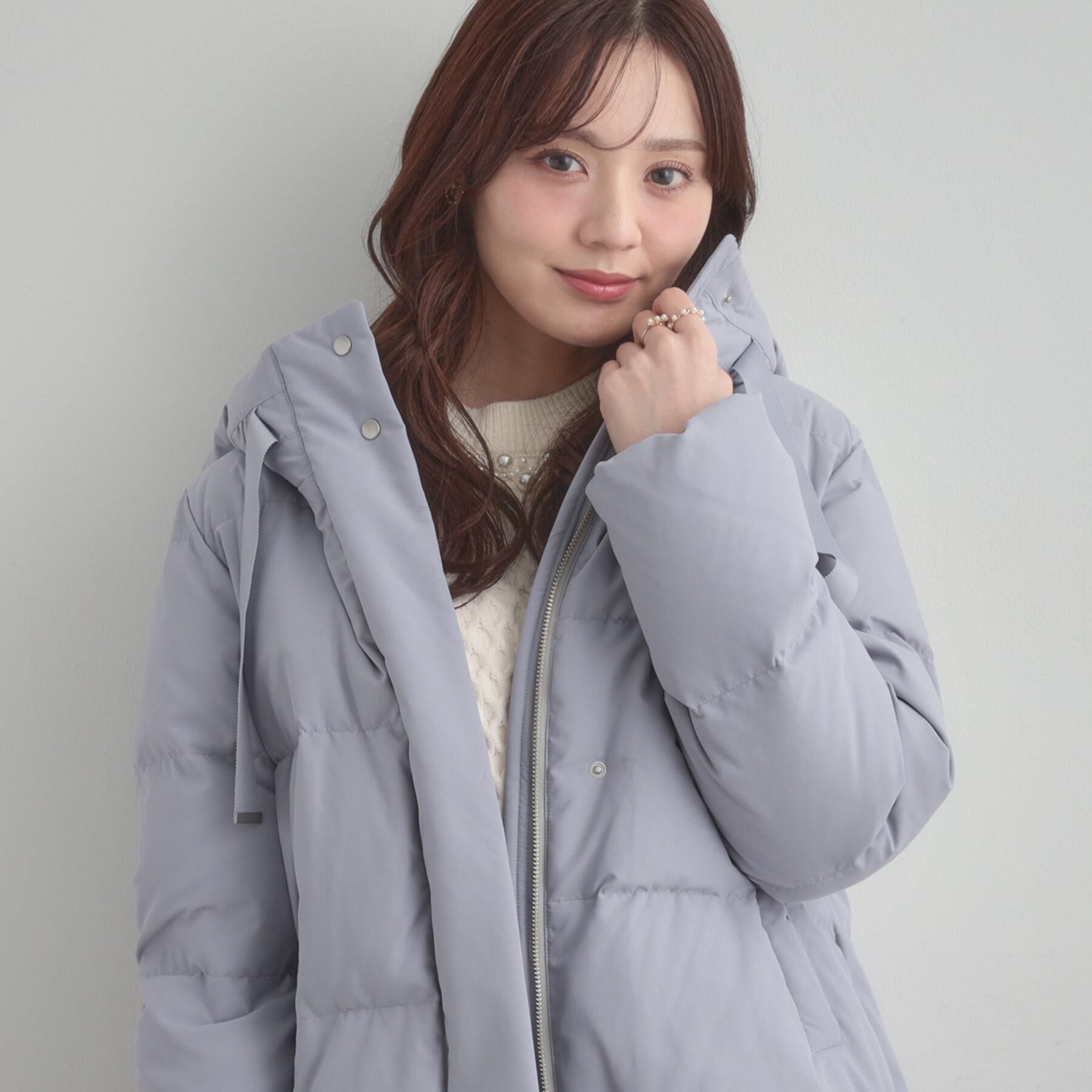 Couture broach「【冬の名品・撥水】愛されダウン」|ダウン|