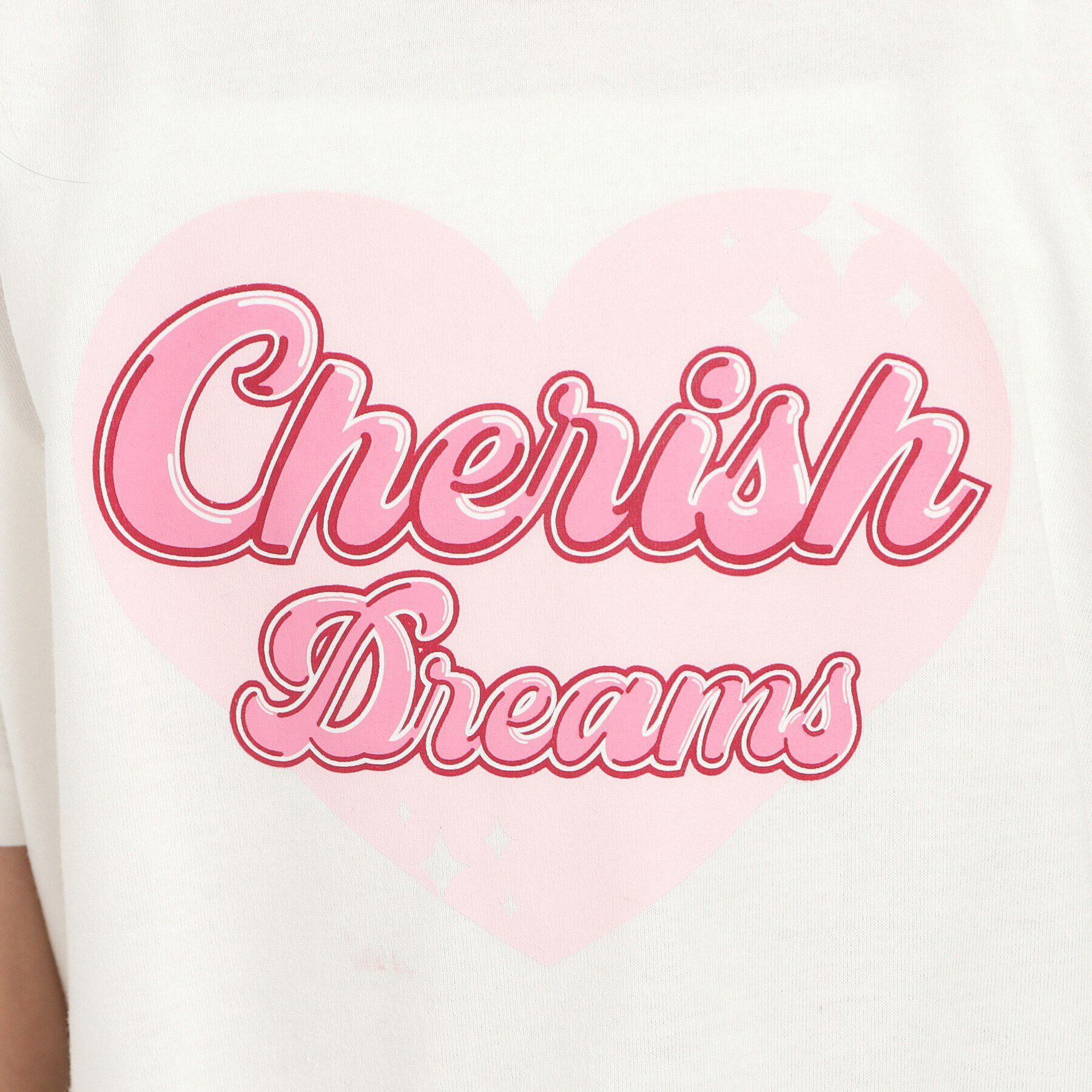 PINK-latte「【るーつくコラボ/ニコラ9月号掲載】ベルトデザインコンパクトTシャツ」|Tシャツ・カットソー|