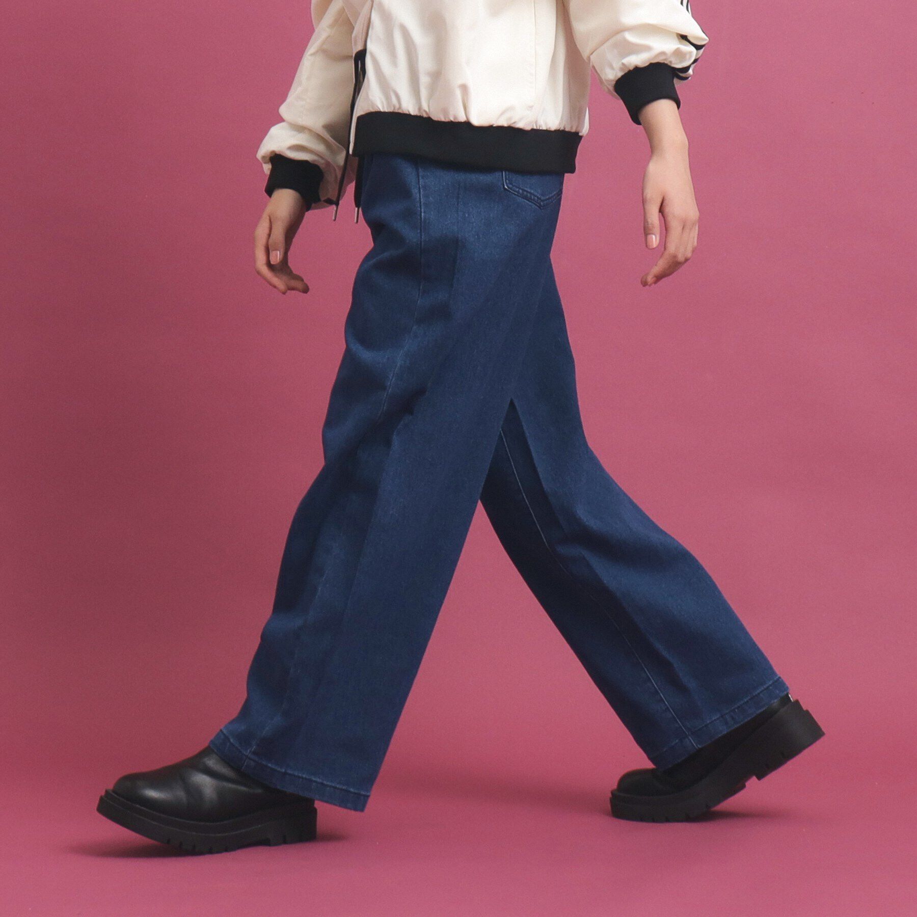 PINK-latte「【穿きやすくて楽ちん】イージーフルレンパンツ」|その他|