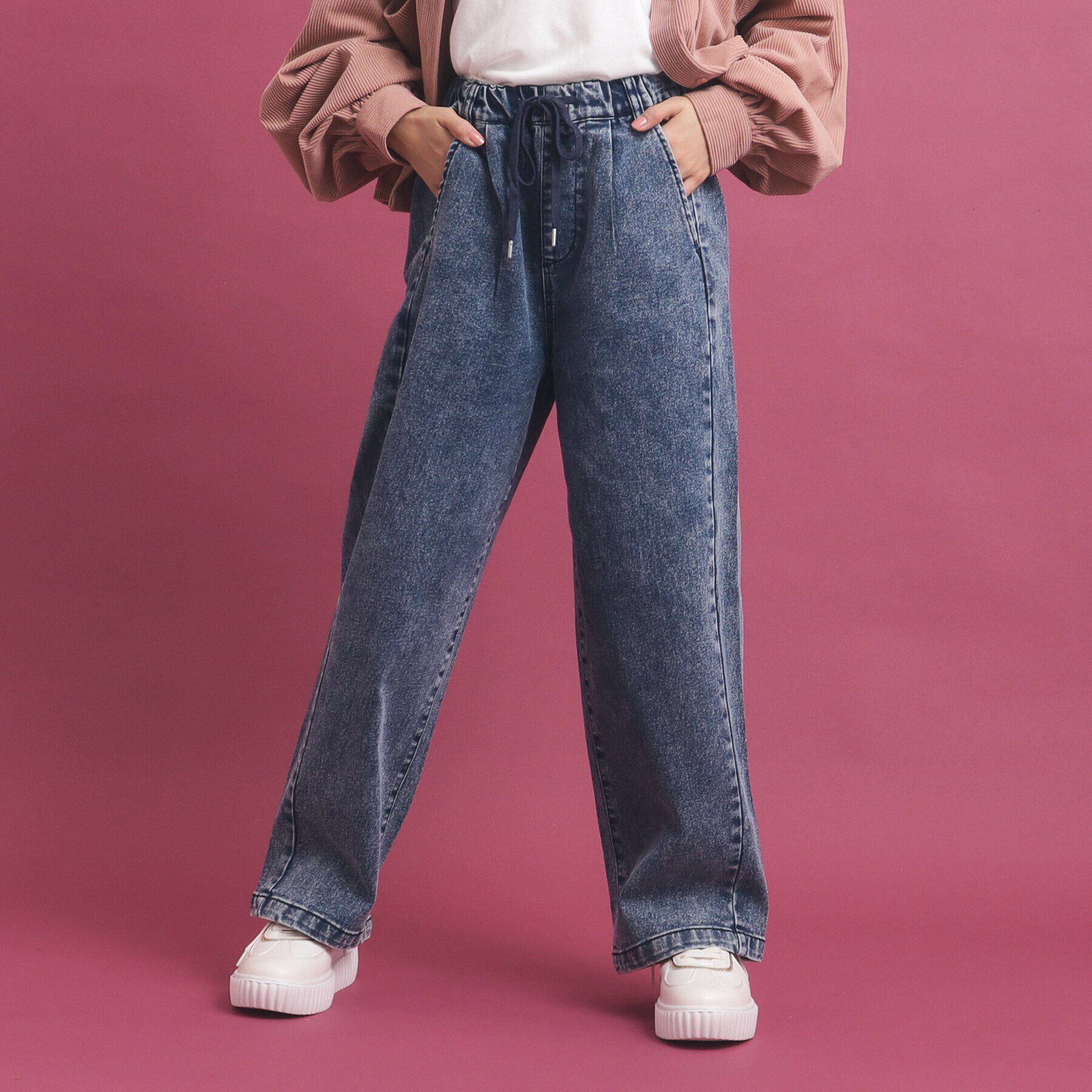 PINK-latte「【穿きやすくて楽ちん】イージーフルレンパンツ」|その他|