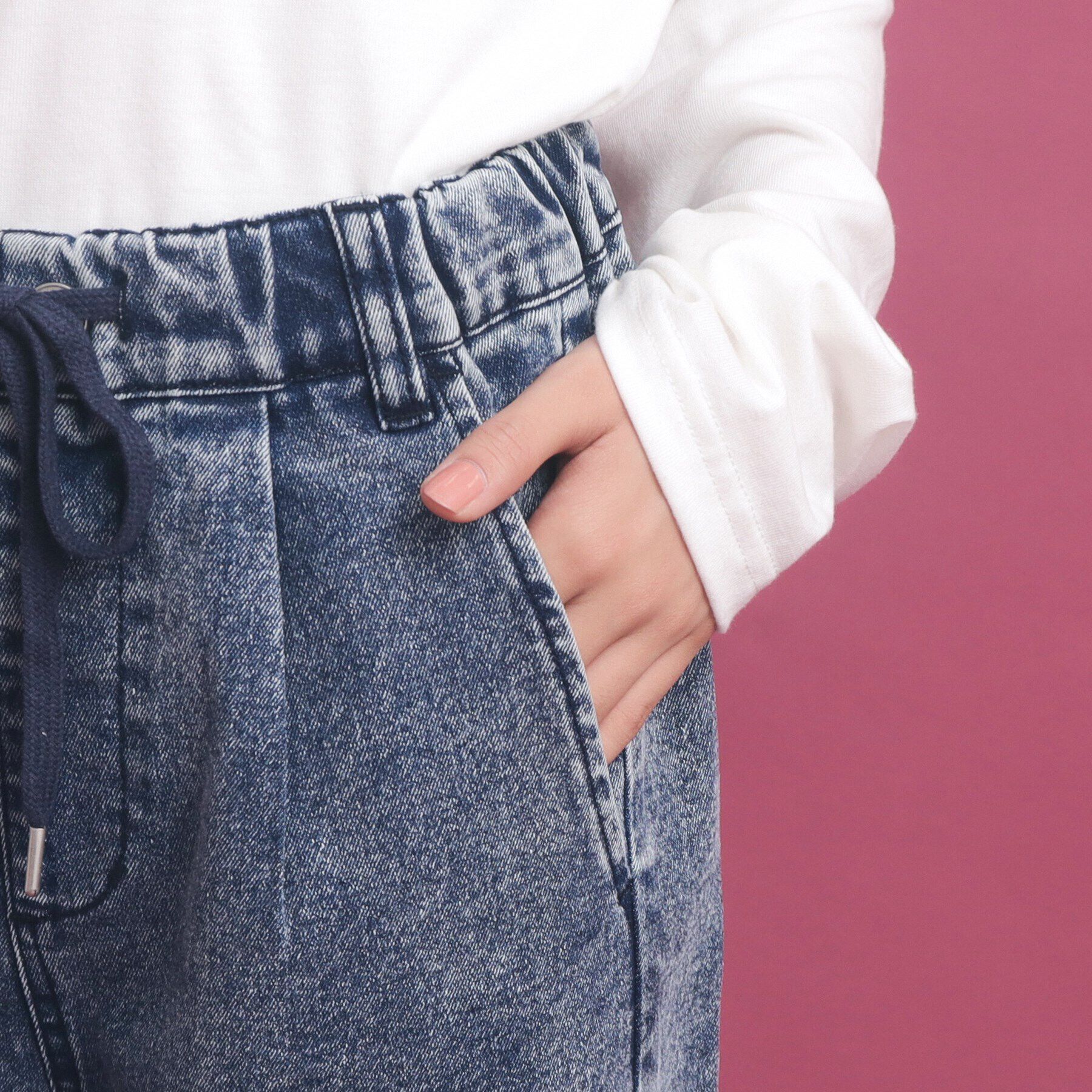 PINK-latte「【穿きやすくて楽ちん】イージーフルレンパンツ」|その他|