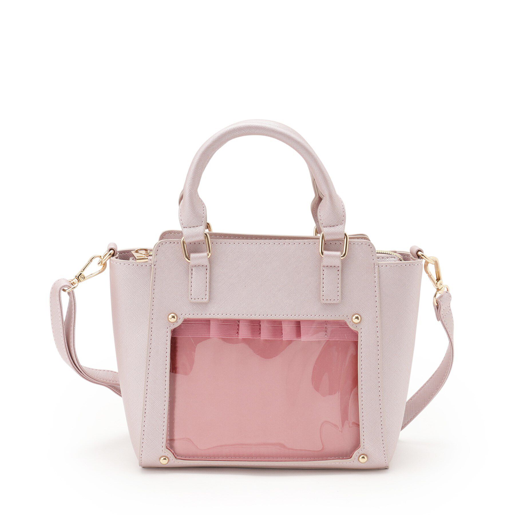 PINK-latte「【推し活】ぬいフリルバッグ」|トートバッグ|