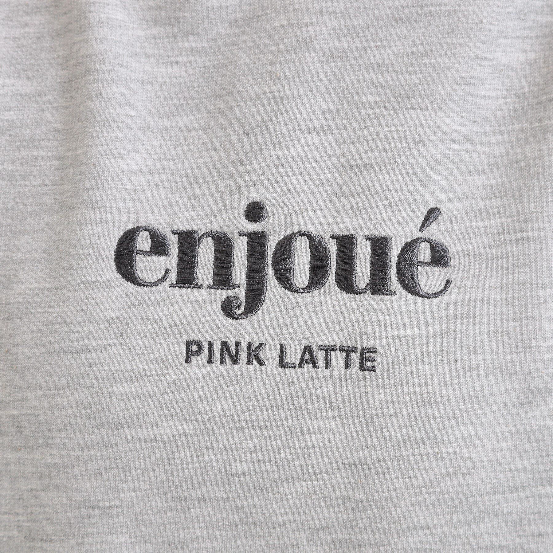 PINK-latte「ミニ裏レースパーカワンピース」|ワンピース|