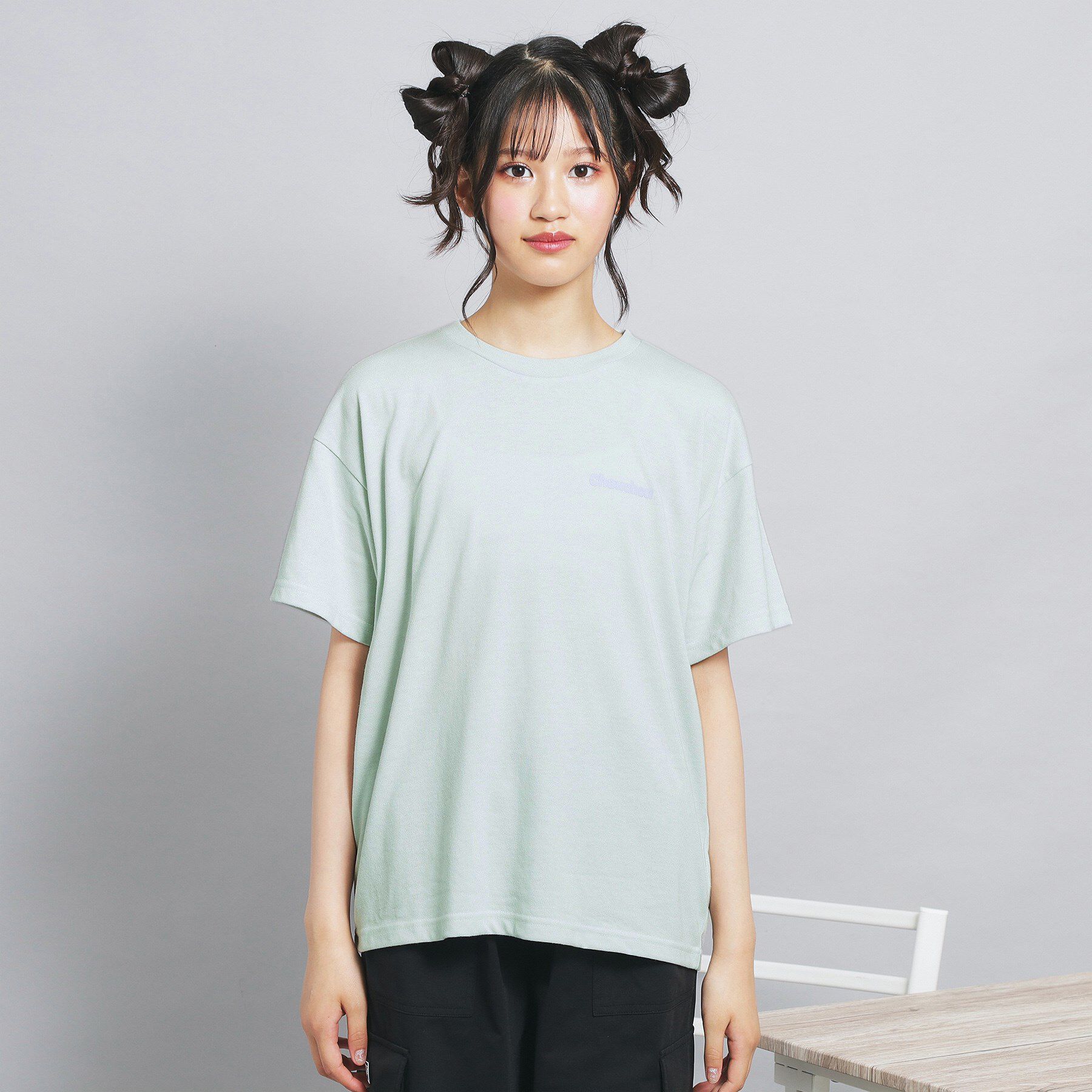 PINK-latte「ペアくまちゃんビッグTシャツ」|Tシャツ・カットソー|