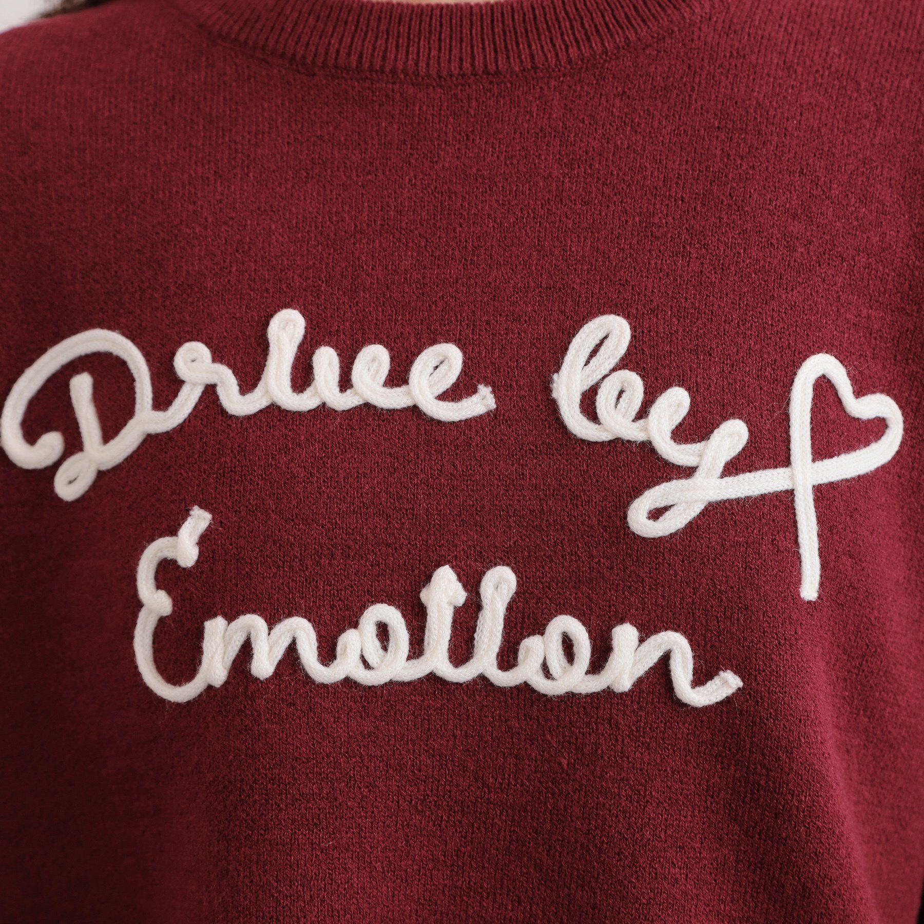 PINK-latte「コード風ステッチニットプルオーバー」|ニット・セーター|