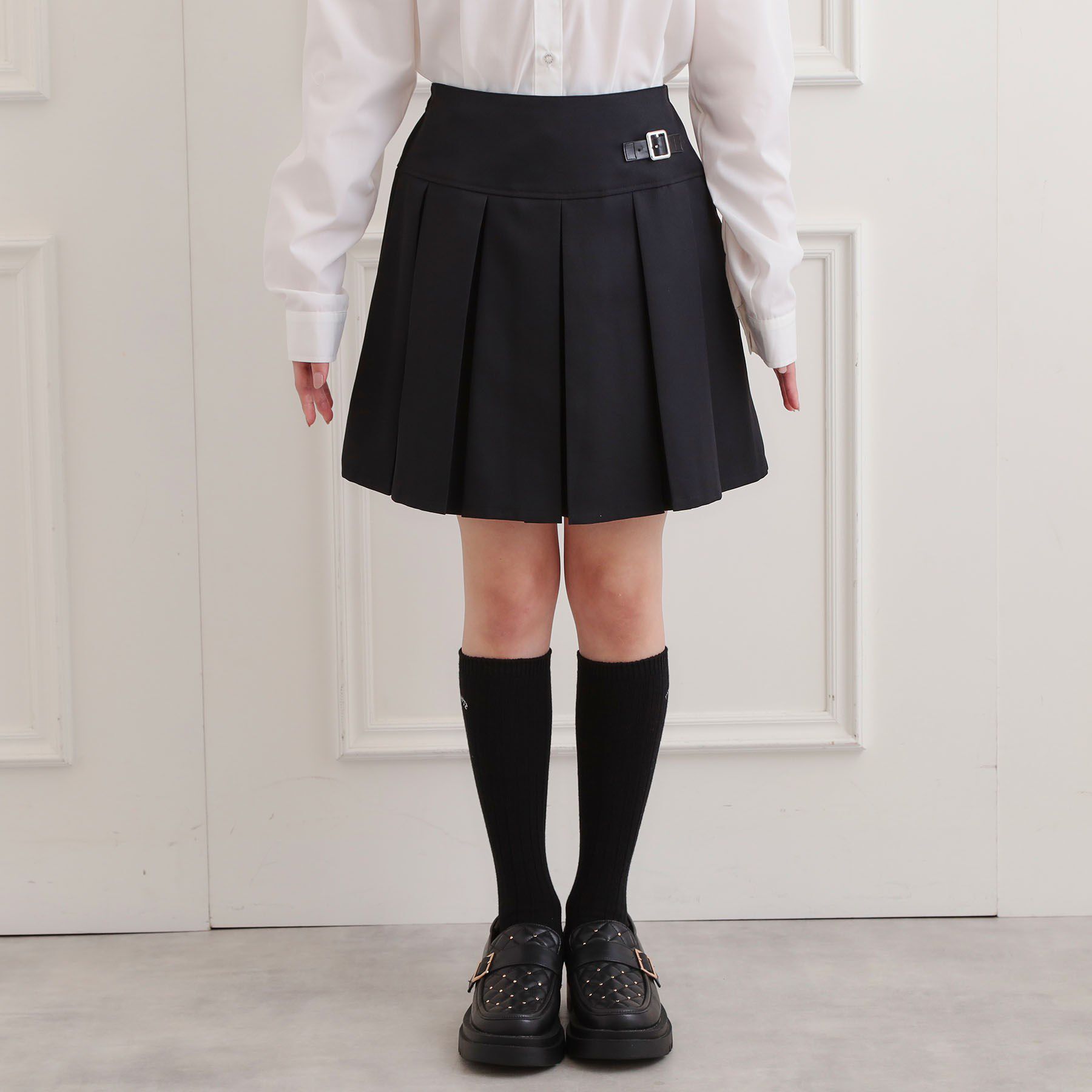 PINK-latte「【2026年入卒・セレモニー・卒服】ボックスキュロットパンツ」|キュロット|