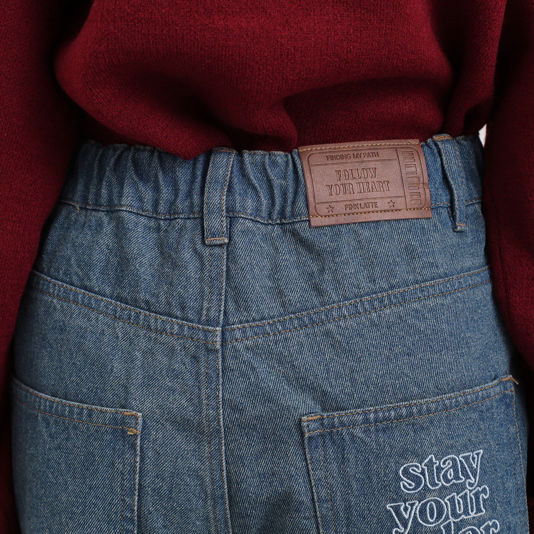 PINK-latte「スタッズショートパンツ」|キュロット|