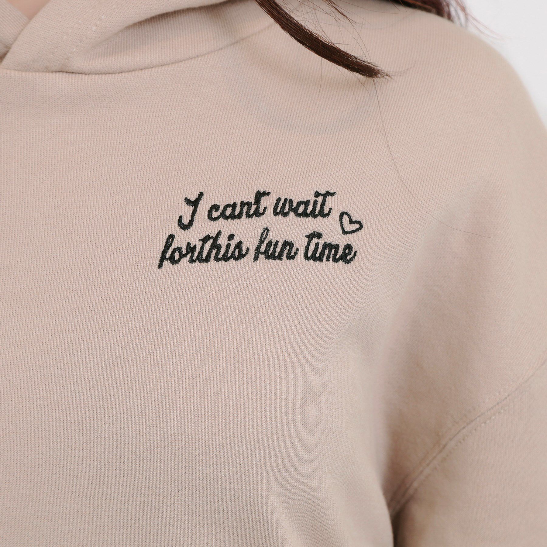 PINK-latte「くま耳チュニックパーカー」|パーカー|