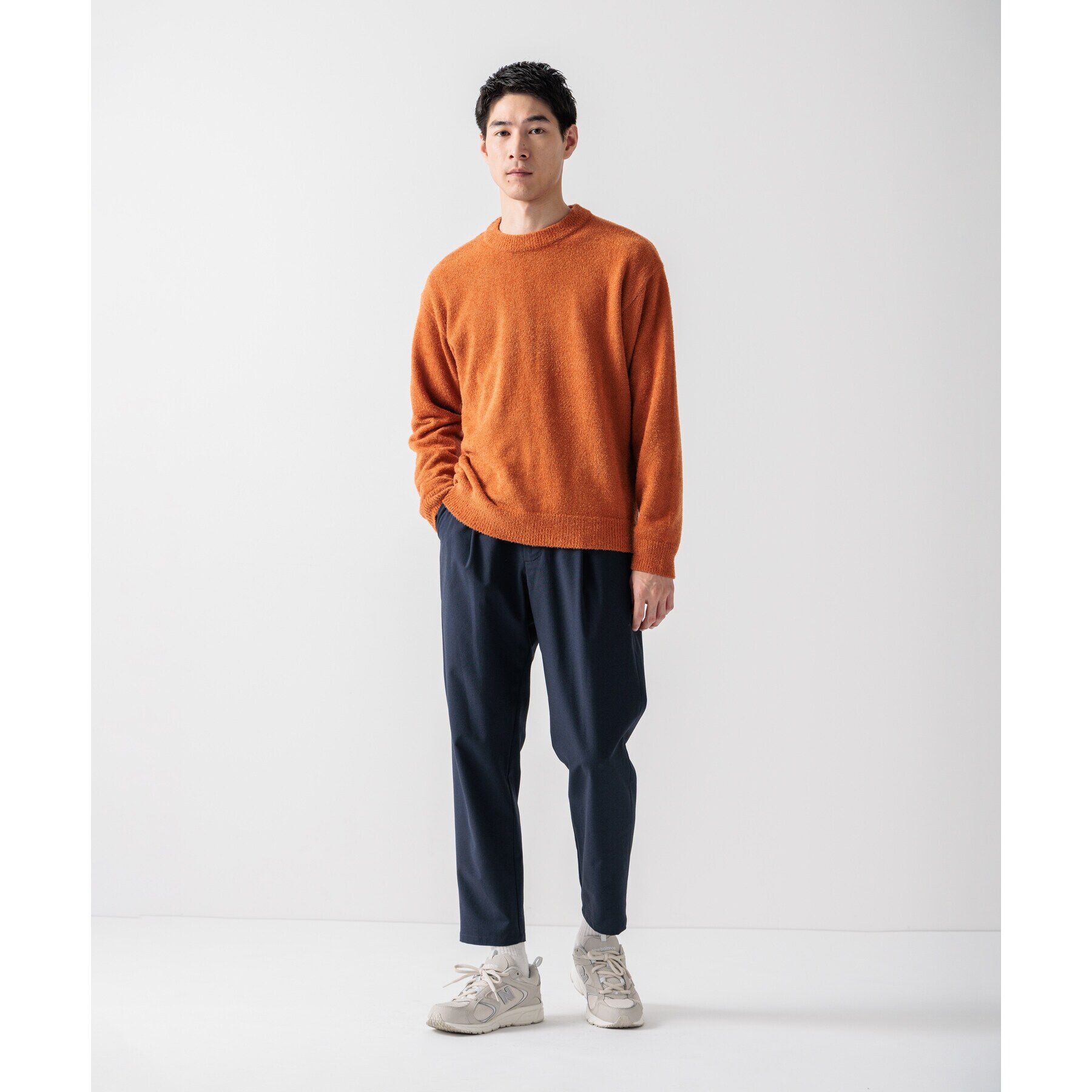 THE SHOP TK「【360&deg;ストレッチ／セットアップ可】リッチポリテーパードイージーパンツ」|その他|