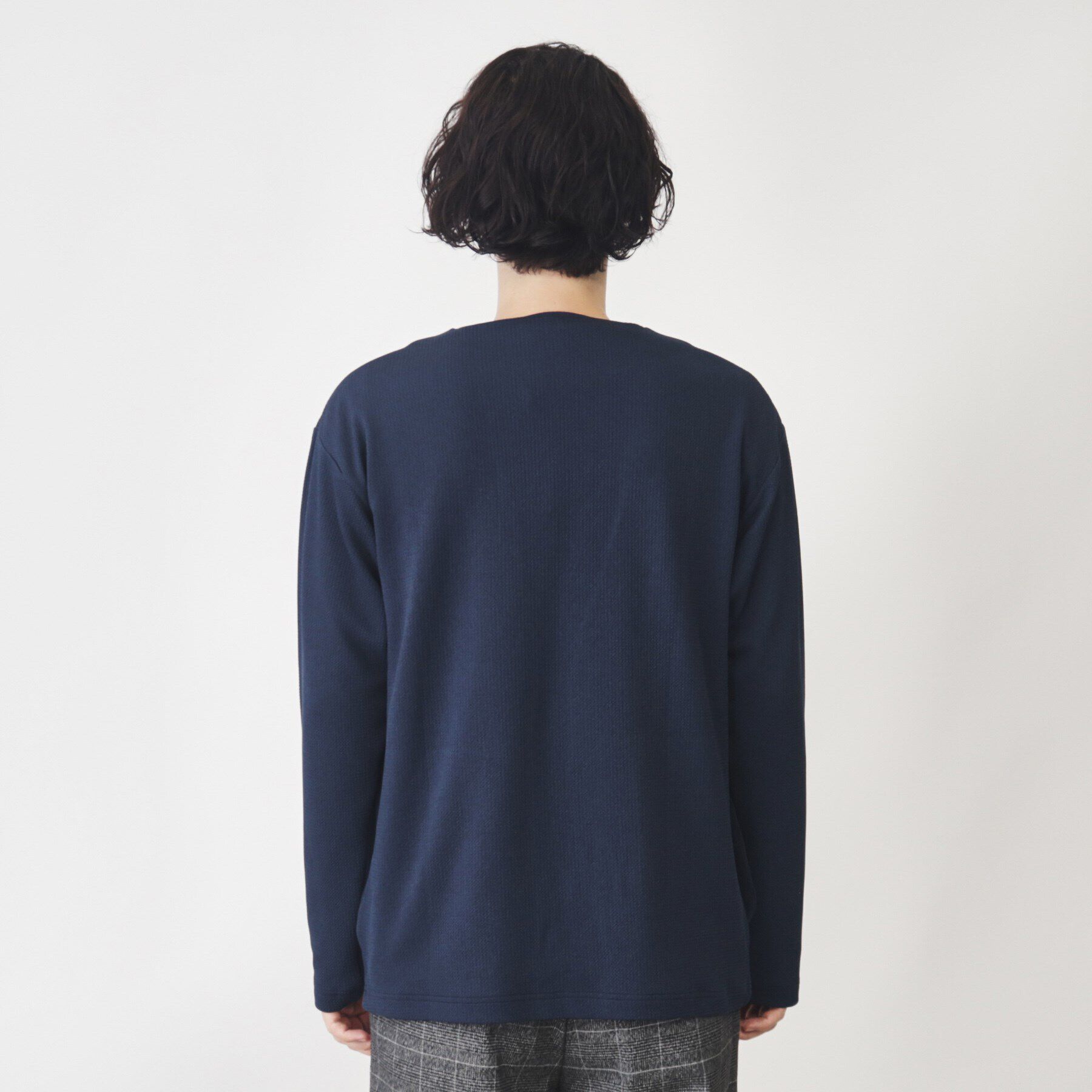 THE SHOP TK「【カーディガン＋ロンTセットアイテム】杢ふくれアンサンブルカーディガン」|カーディガン|