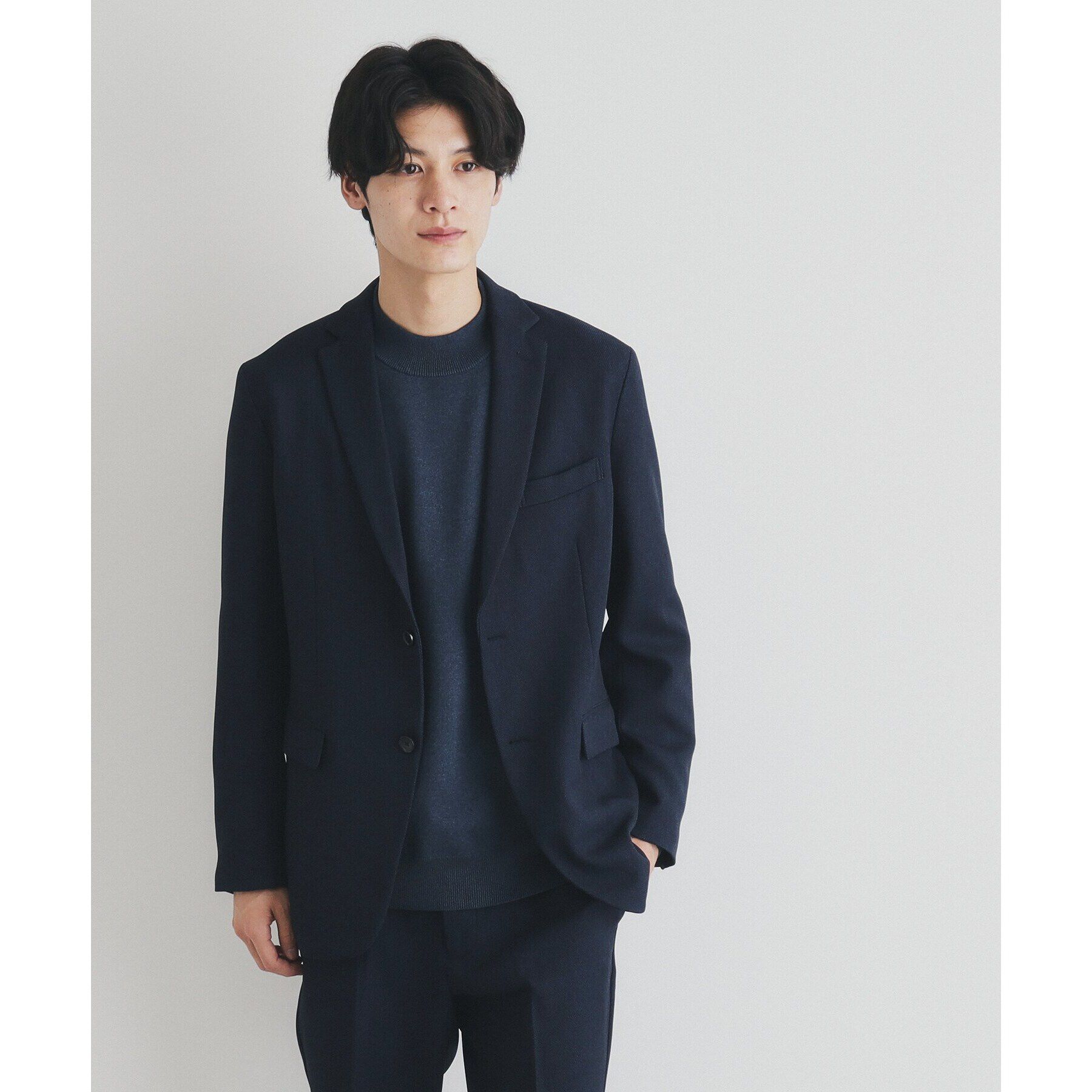 THE SHOP TK「バーズアイジャケット【セットアップ可/ビジネス対応】」|テーラードジャケット|