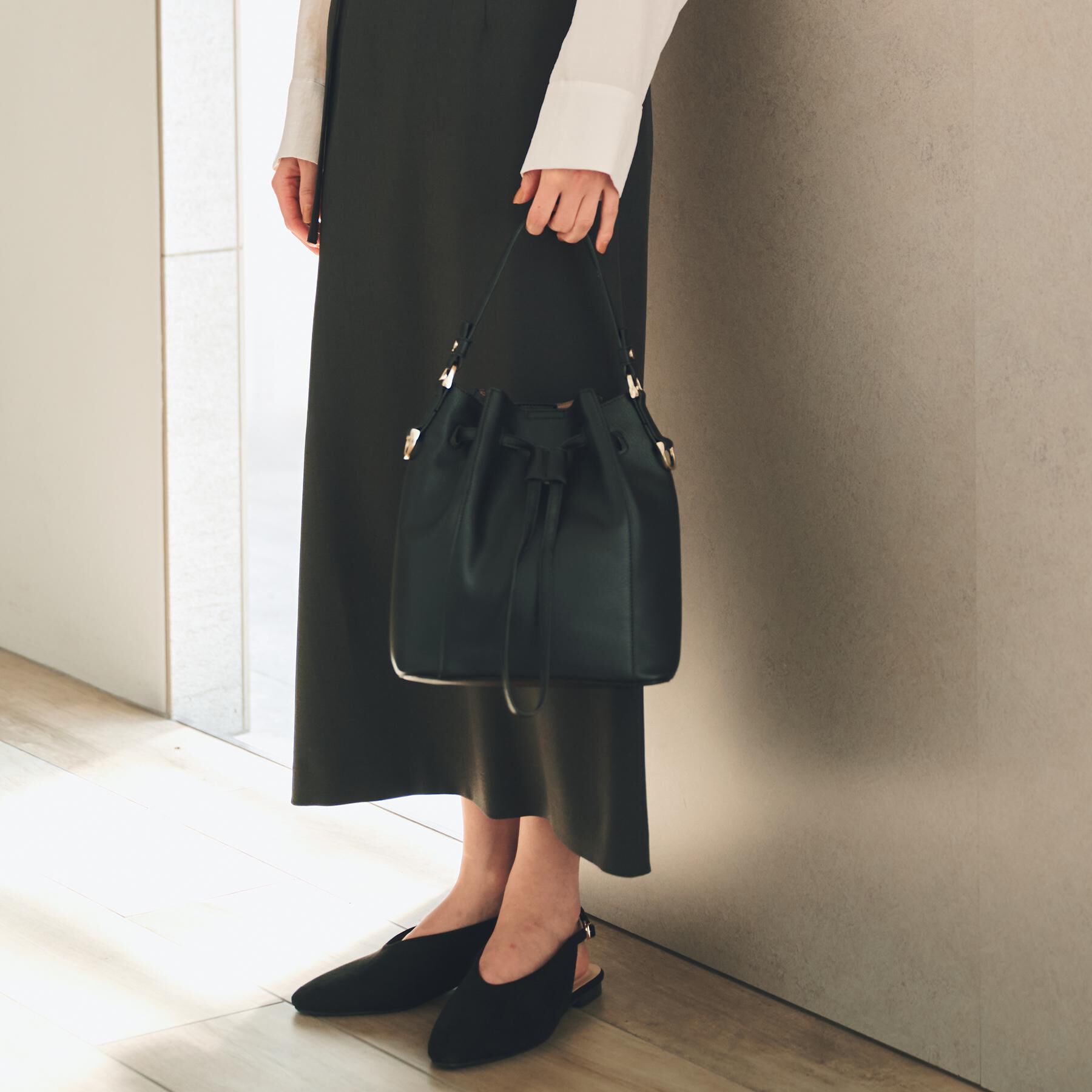 THE SHOP TK「巾着2WAYショルダーバッグ」|ショルダー・メッセンジャー|